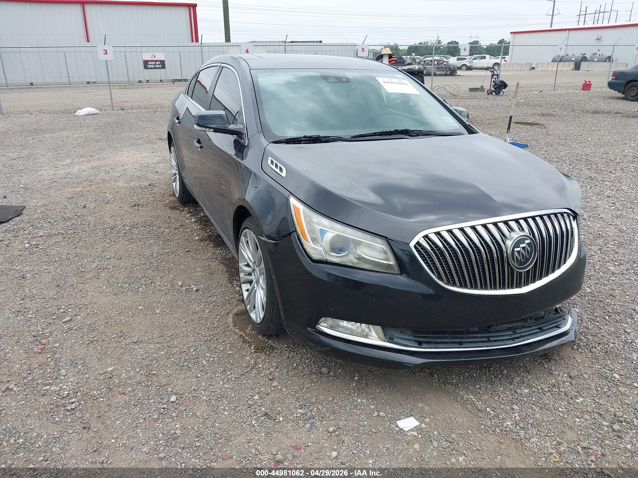 2014 Buick Lacrosse Premium Ii Group Black vin: 1G4GF5G39EF214110