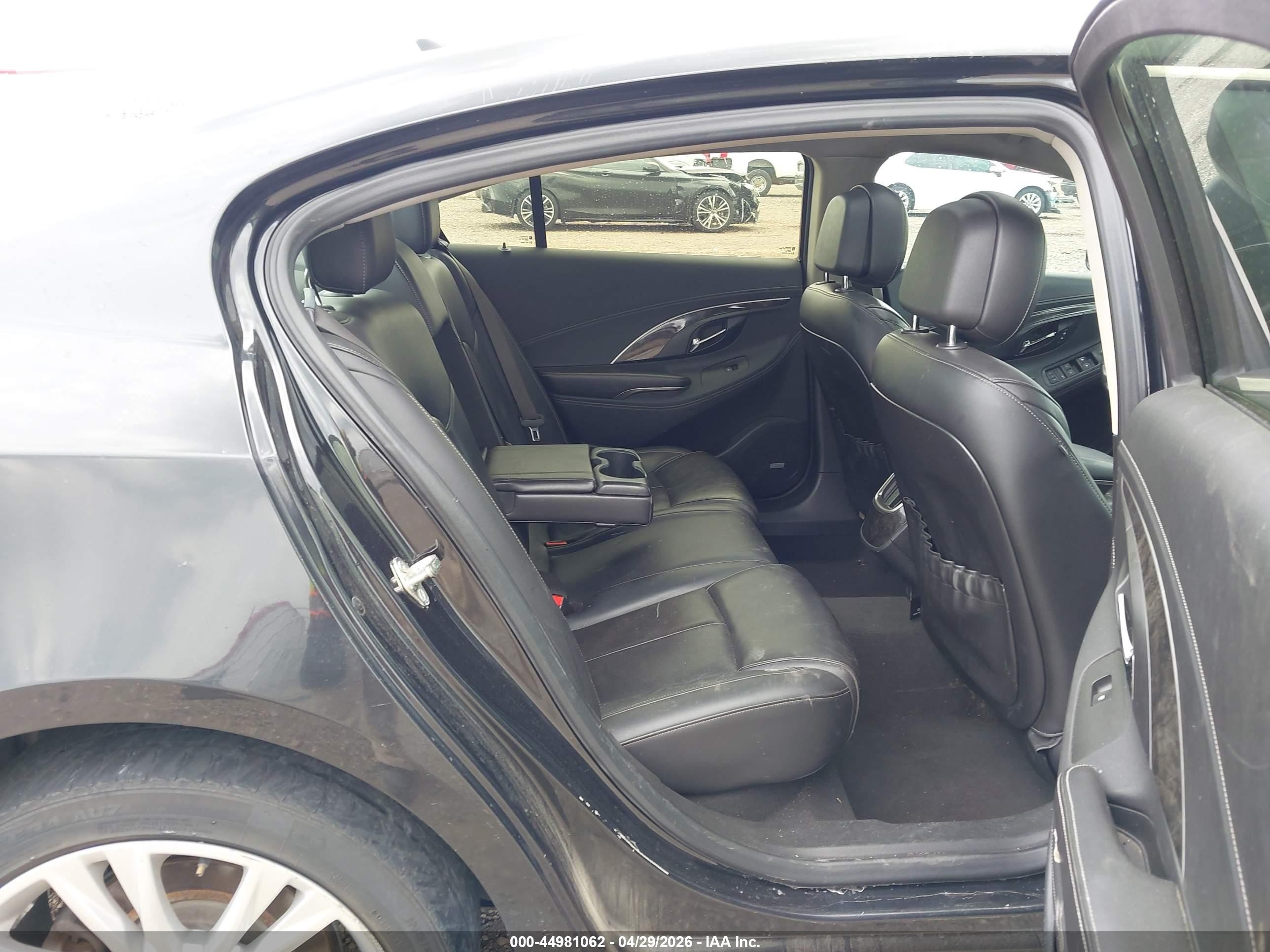 2014 Buick Lacrosse Premium Ii Group Black vin: 1G4GF5G39EF214110