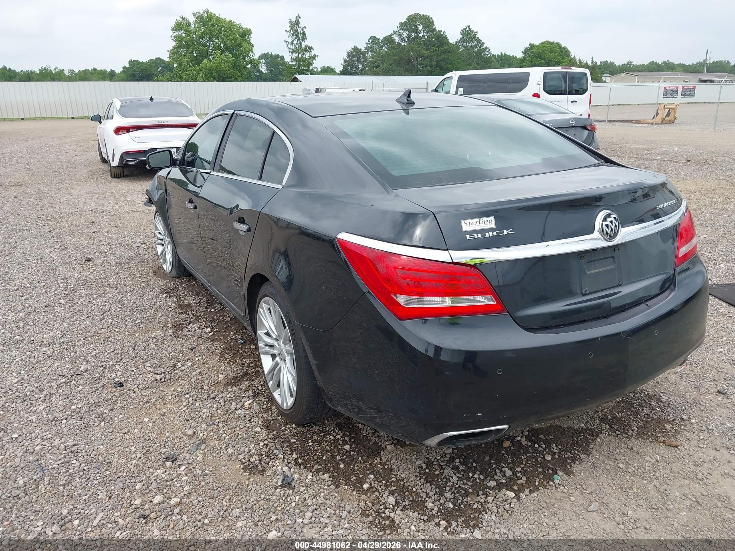 2014 Buick Lacrosse Premium Ii Group Black vin: 1G4GF5G39EF214110