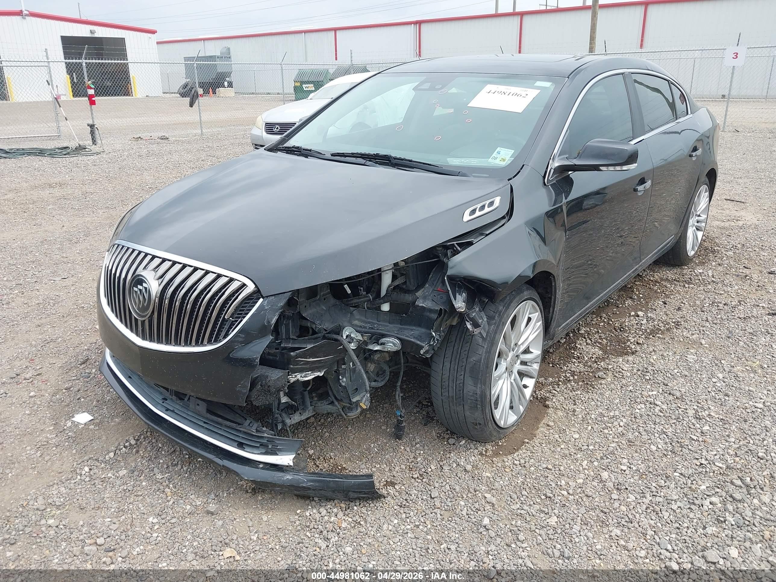 2014 Buick Lacrosse Premium Ii Group Black vin: 1G4GF5G39EF214110