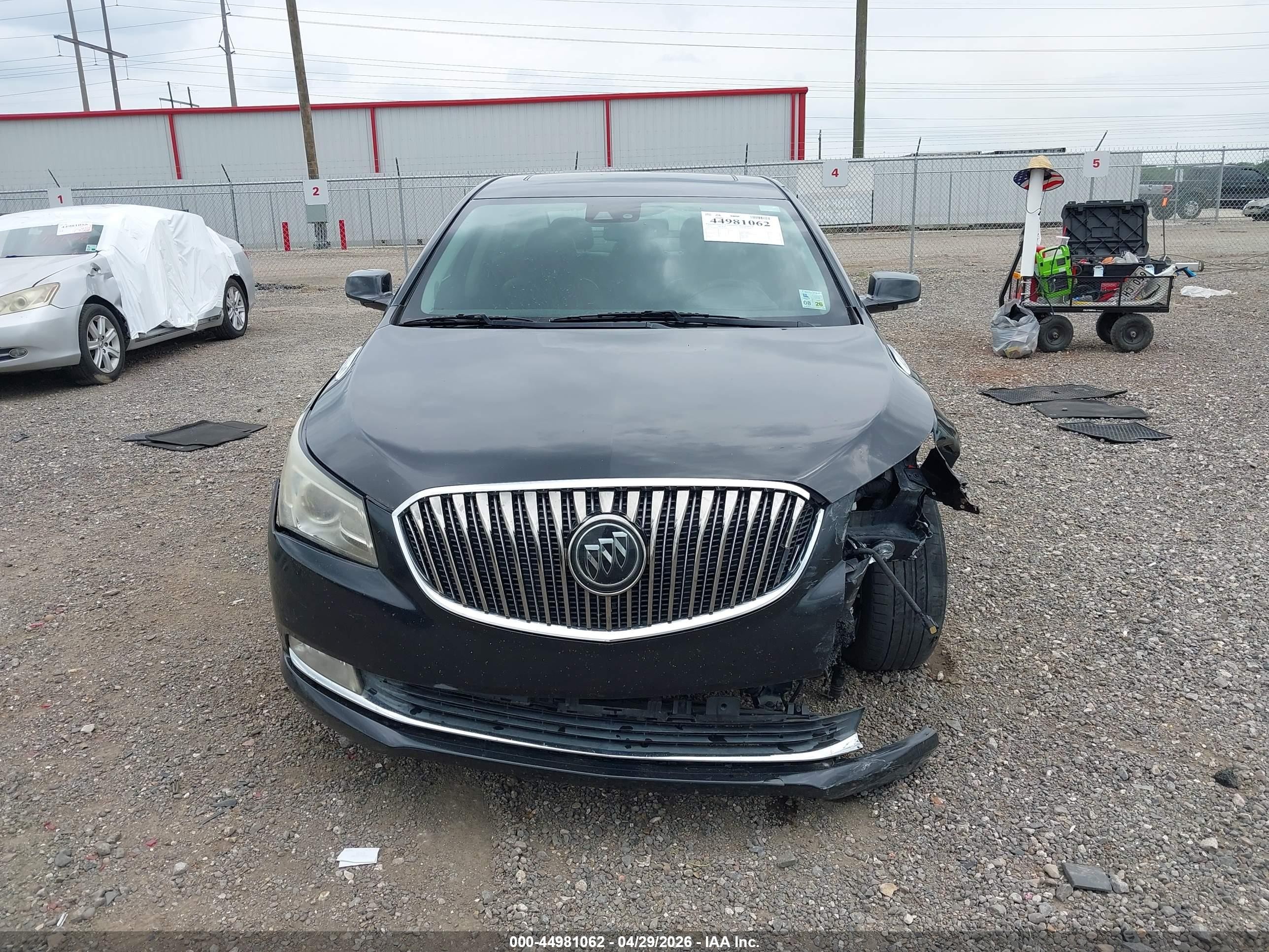 2014 Buick Lacrosse Premium Ii Group Black vin: 1G4GF5G39EF214110