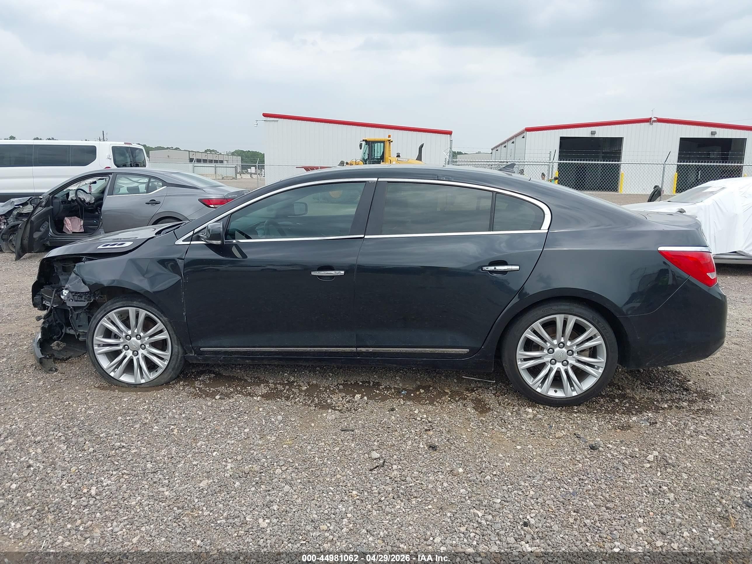2014 Buick Lacrosse Premium Ii Group Black vin: 1G4GF5G39EF214110