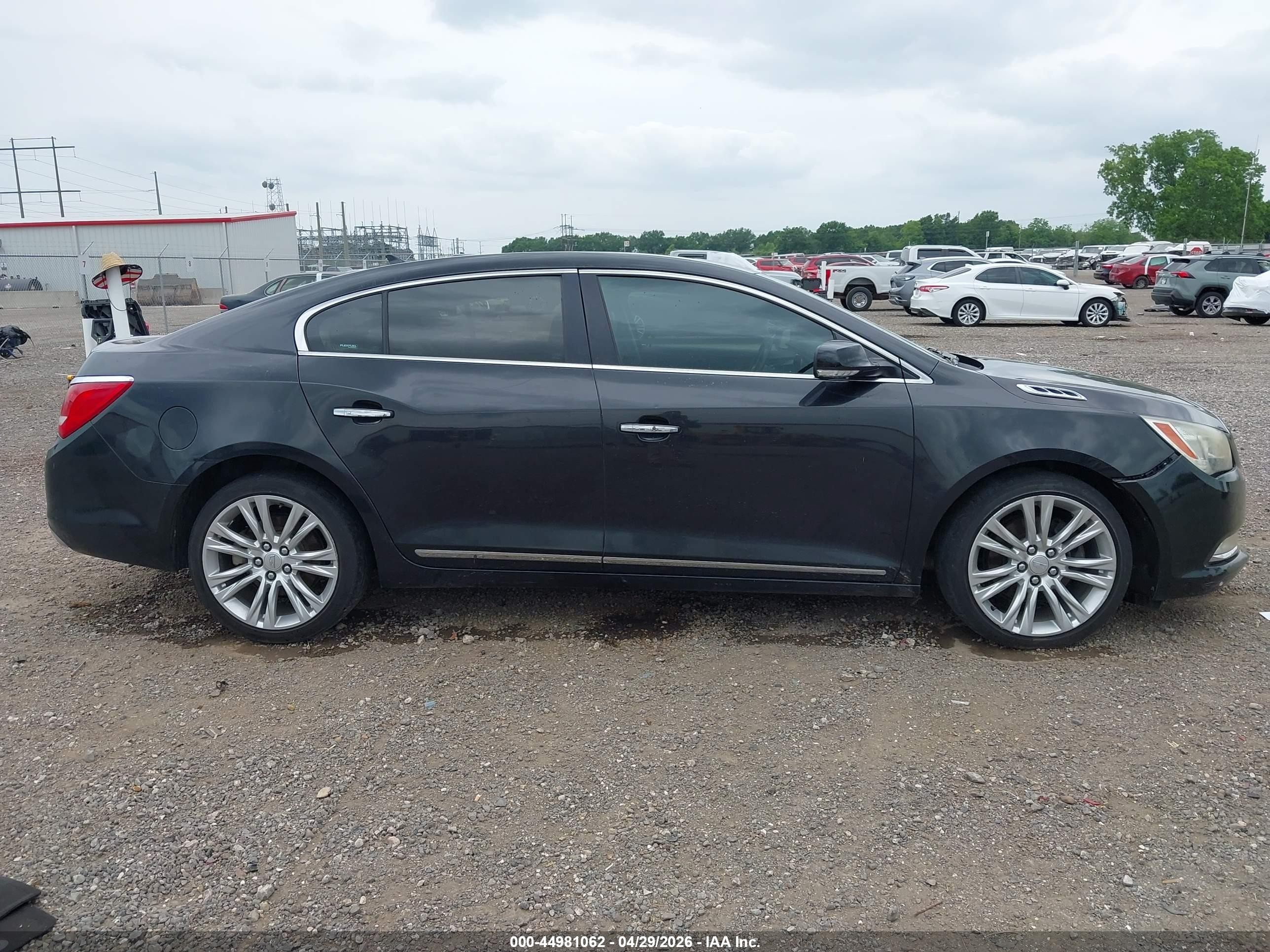 2014 Buick Lacrosse Premium Ii Group Black vin: 1G4GF5G39EF214110
