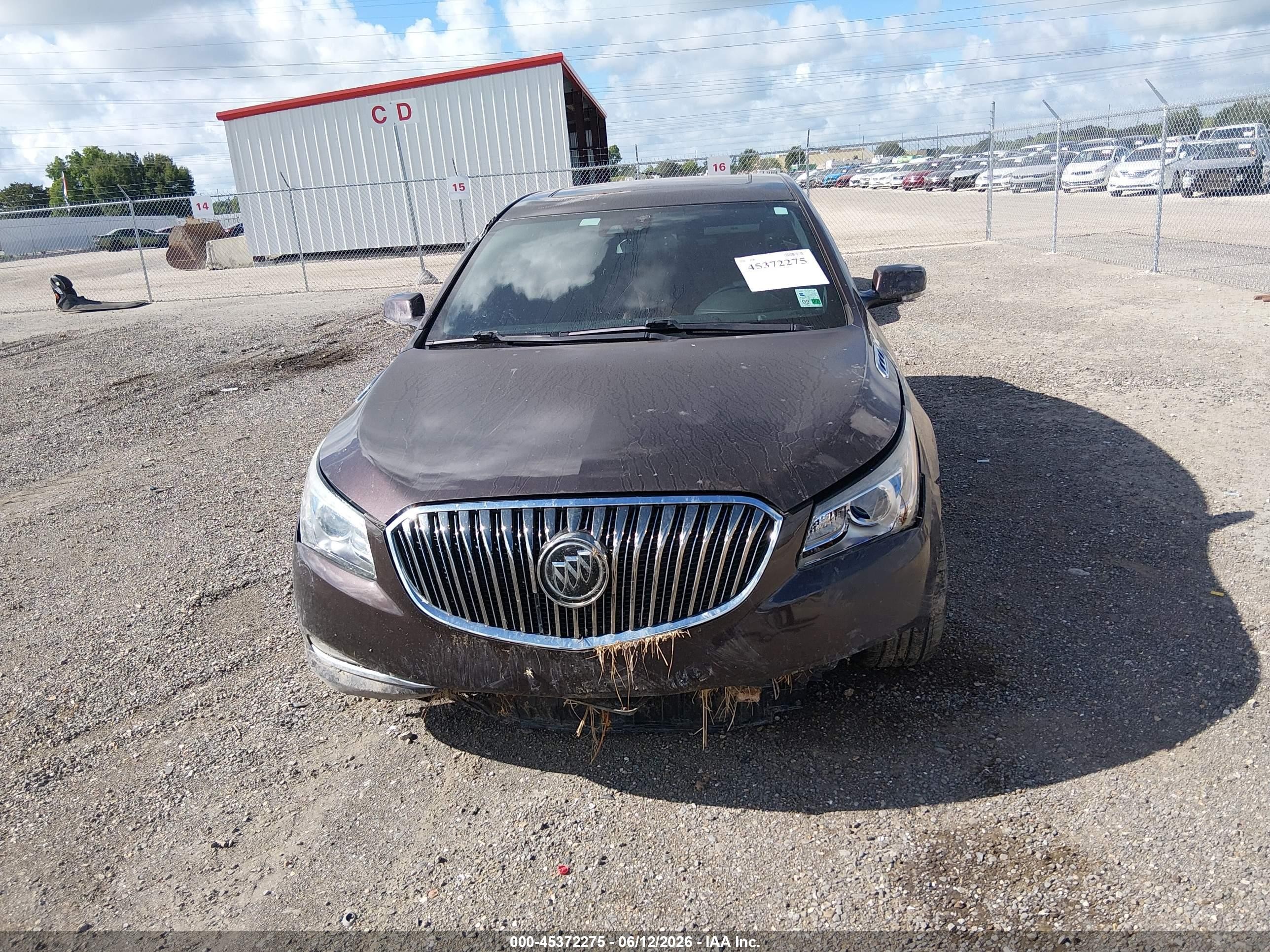 2015 Buick Lacrosse Premium Ii Brown vin: 1G4GF5G39FF165170