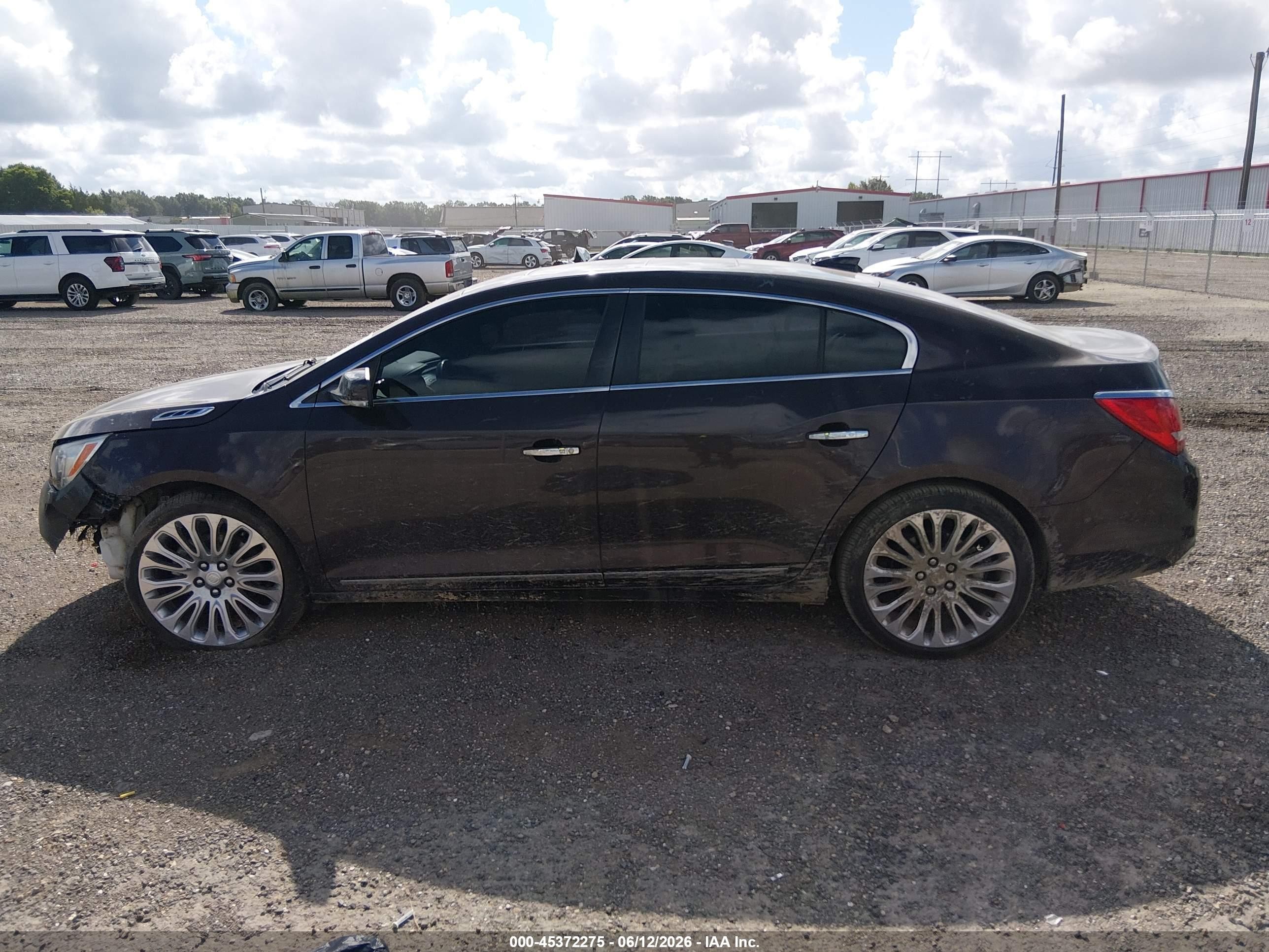 2015 Buick Lacrosse Premium Ii Brown vin: 1G4GF5G39FF165170