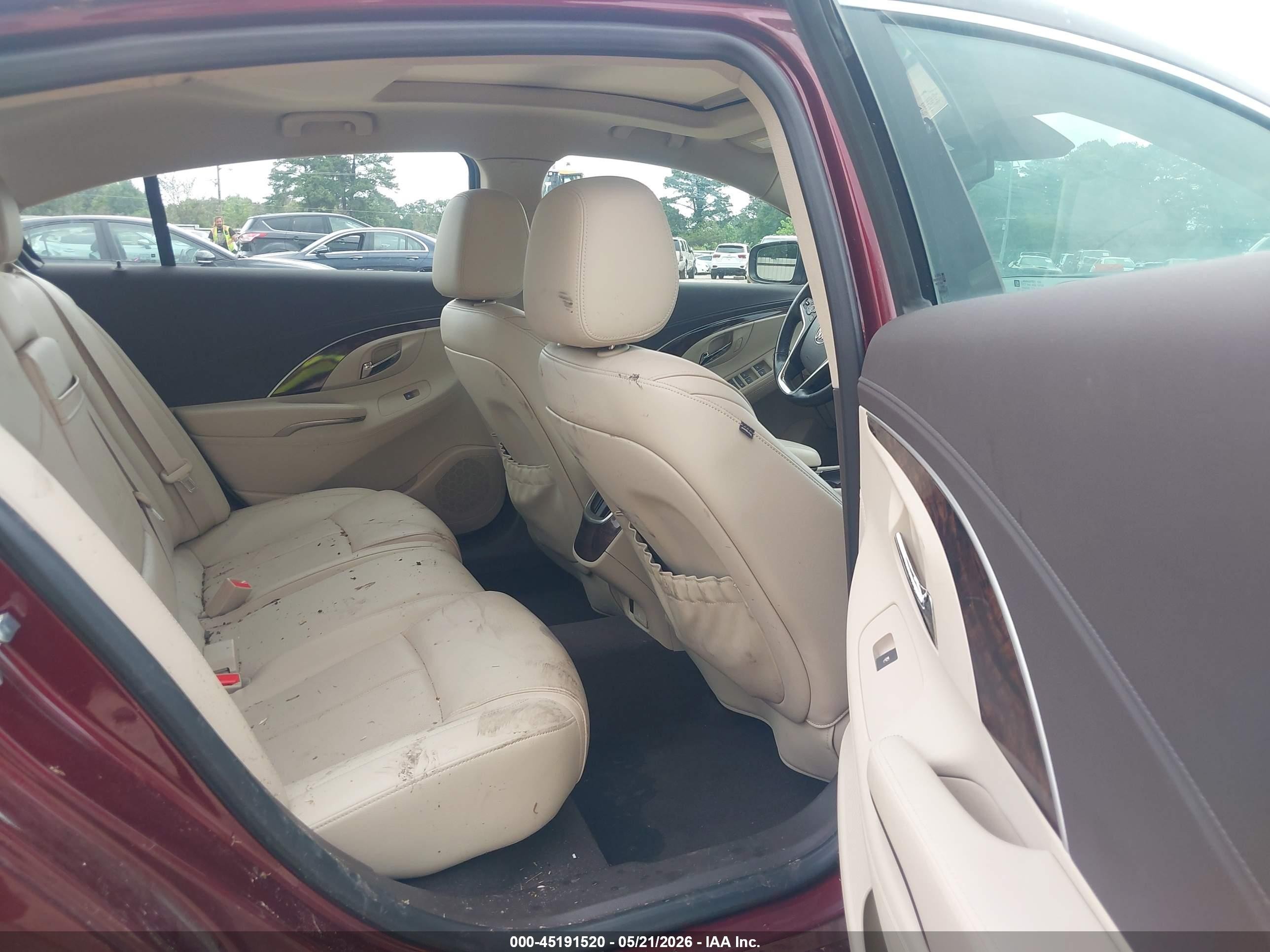 2015 Buick Lacrosse Premium Ii Бордовый vin: 1G4GF5G39FF235377