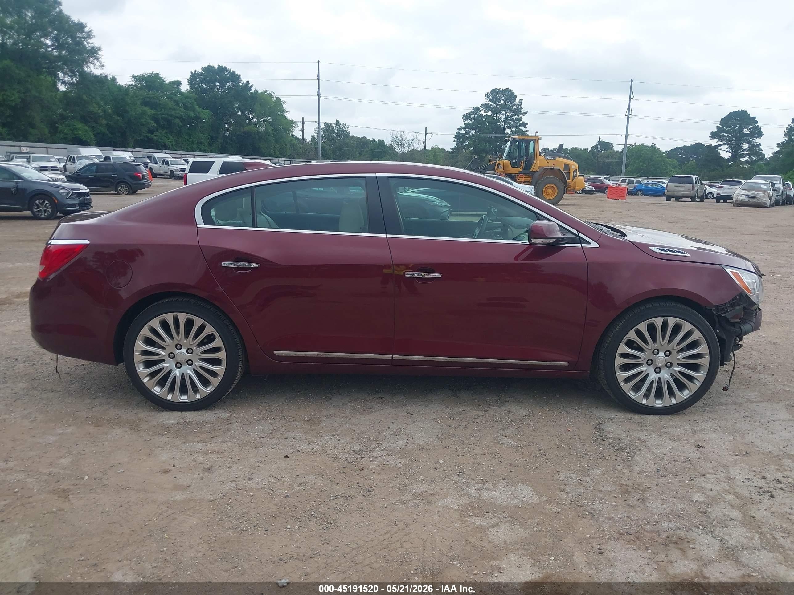 2015 Buick Lacrosse Premium Ii Бордовый vin: 1G4GF5G39FF235377