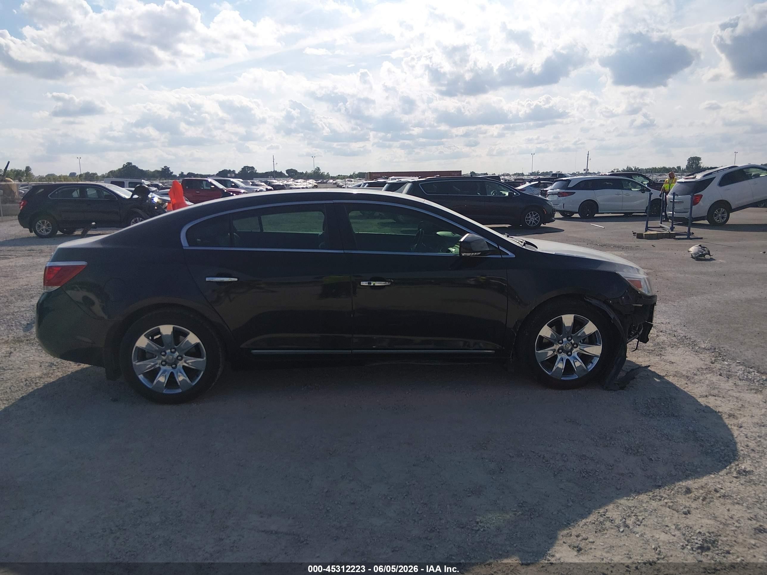 2012 Buick Lacrosse Premium 2 Group Black vin: 1G4GF5G3XCF167845
