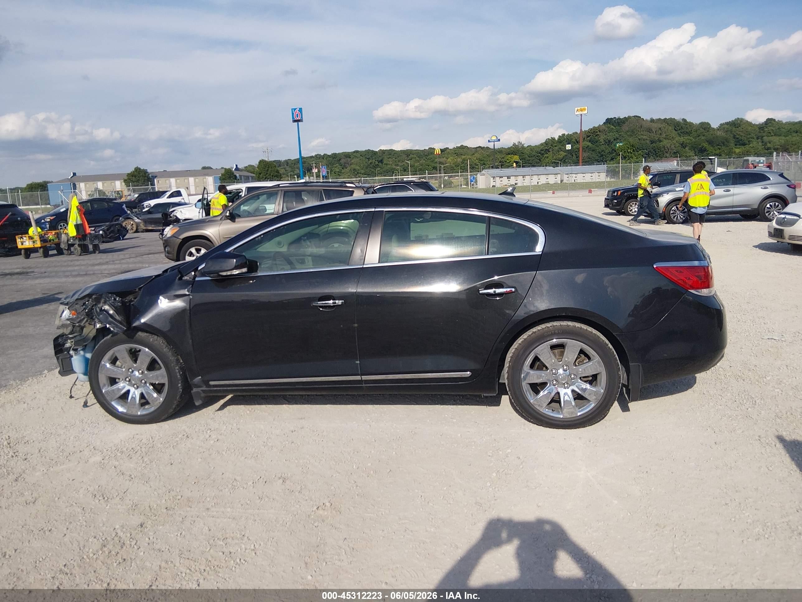 2012 Buick Lacrosse Premium 2 Group Black vin: 1G4GF5G3XCF167845