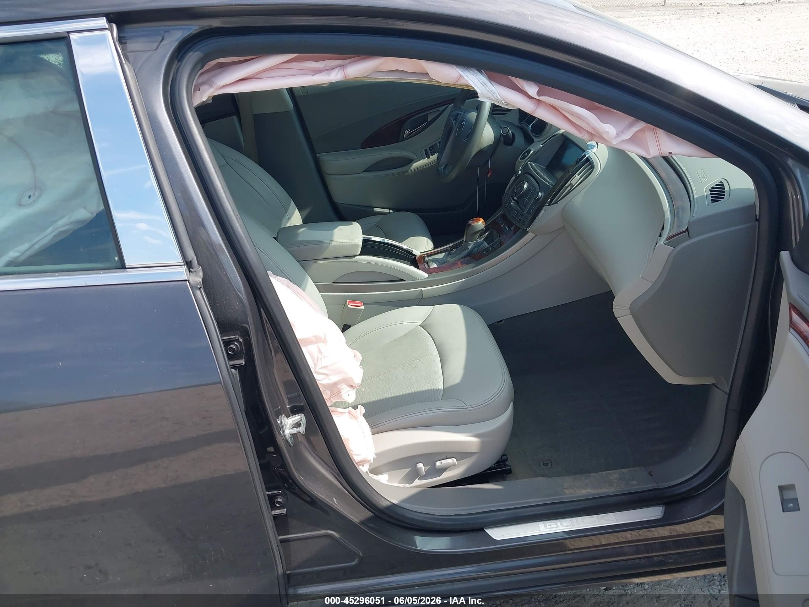 2013 Buick Lacrosse Premium 1 Group Black vin: 1G4GG5E36DF179654