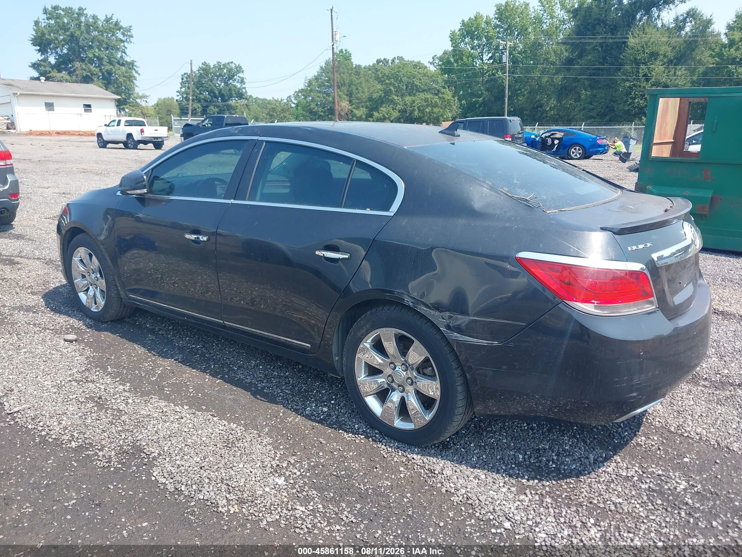 2012 Buick Lacrosse Premium 2 Group Black vin: 1G4GG5E38CF177760