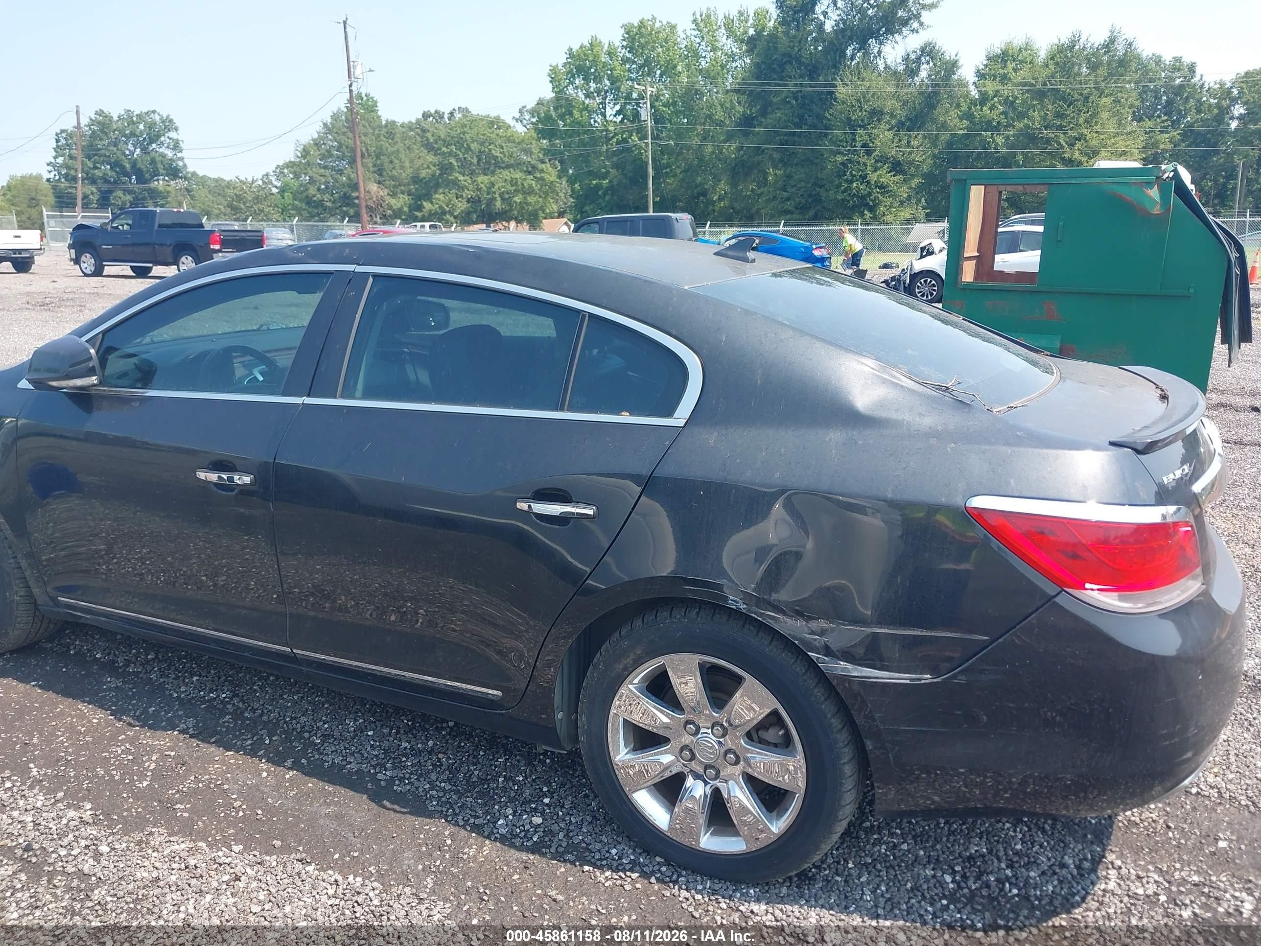 2012 Buick Lacrosse Premium 2 Group Black vin: 1G4GG5E38CF177760