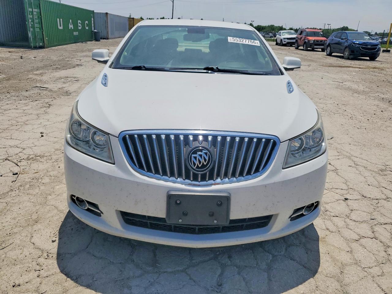 2013 Buick Lacrosse Premium White vin: 1G4GG5E38DF285247