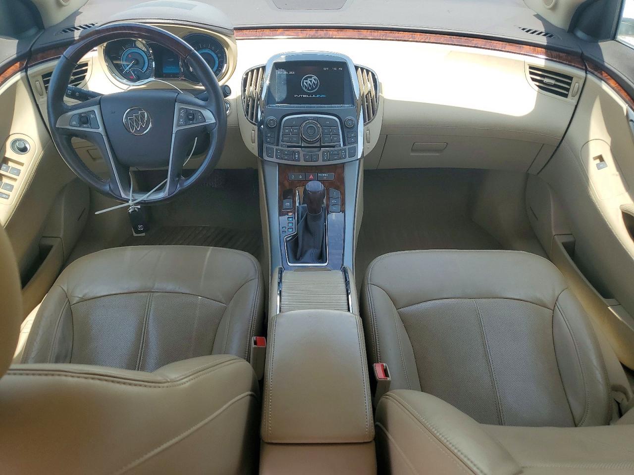 2013 Buick Lacrosse Premium White vin: 1G4GG5E38DF285247