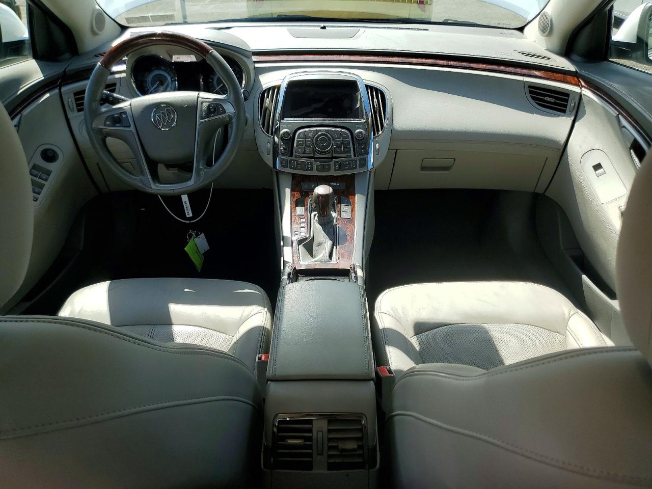 2012 Buick Lacrosse Premium White vin: 1G4GG5G3XCF317627