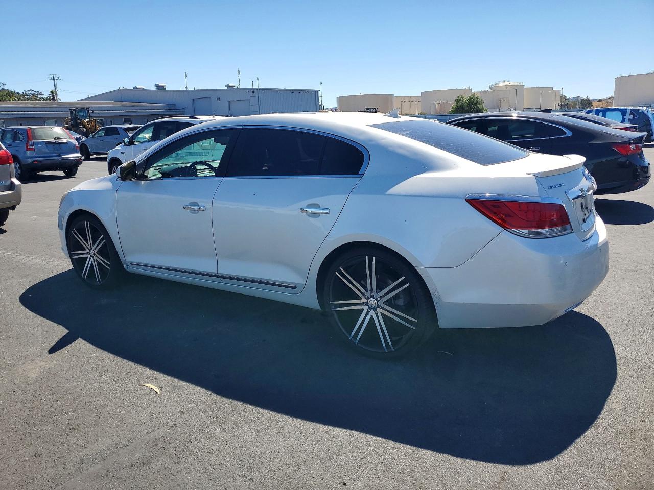 2012 Buick Lacrosse Premium White vin: 1G4GH5E30CF213809