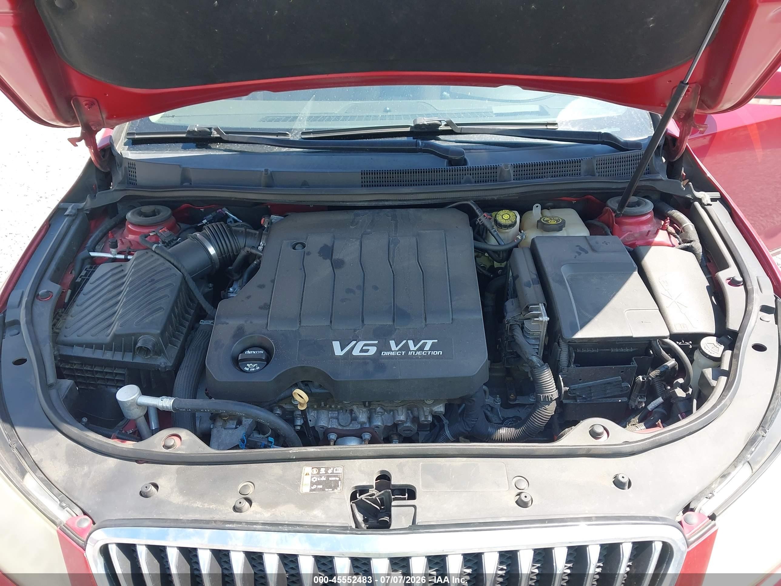 2013 Buick Lacrosse Premium 2 Group Red vin: 1G4GH5E30DF246729