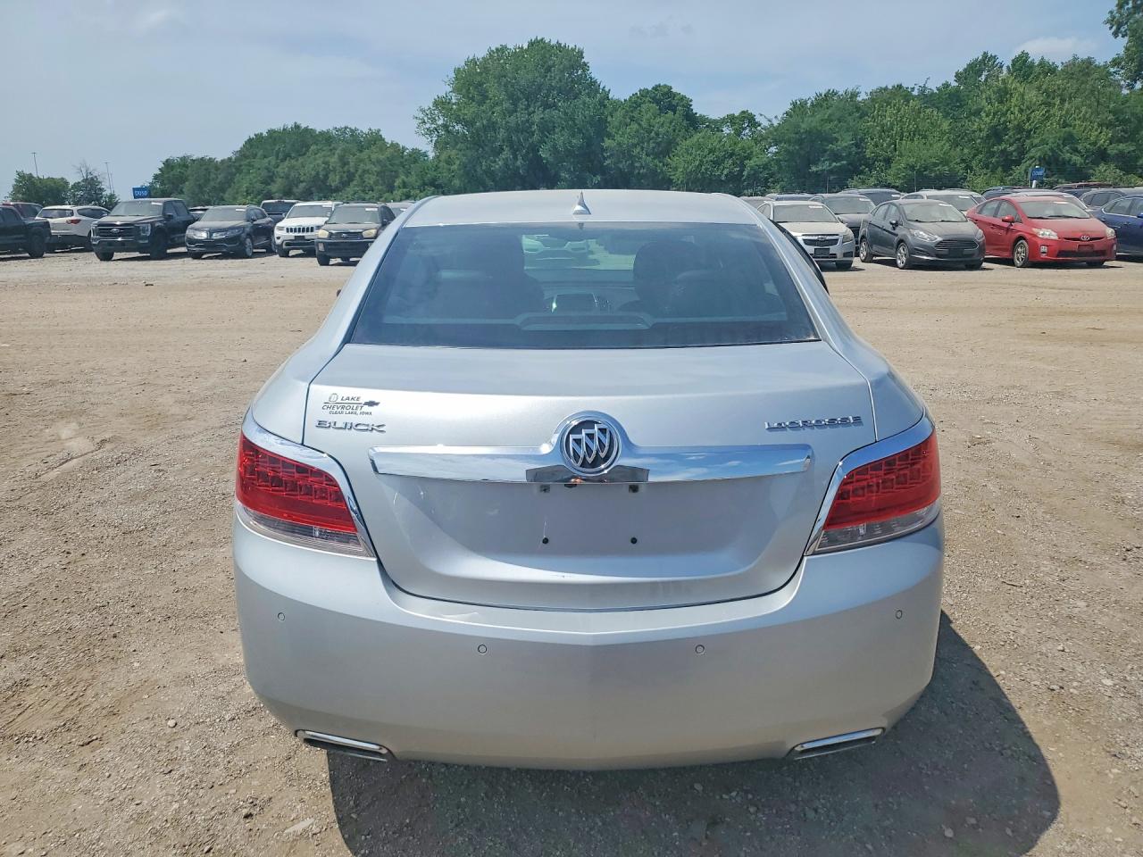 2013 Buick Lacrosse Premium Silver vin: 1G4GH5E32DF123322