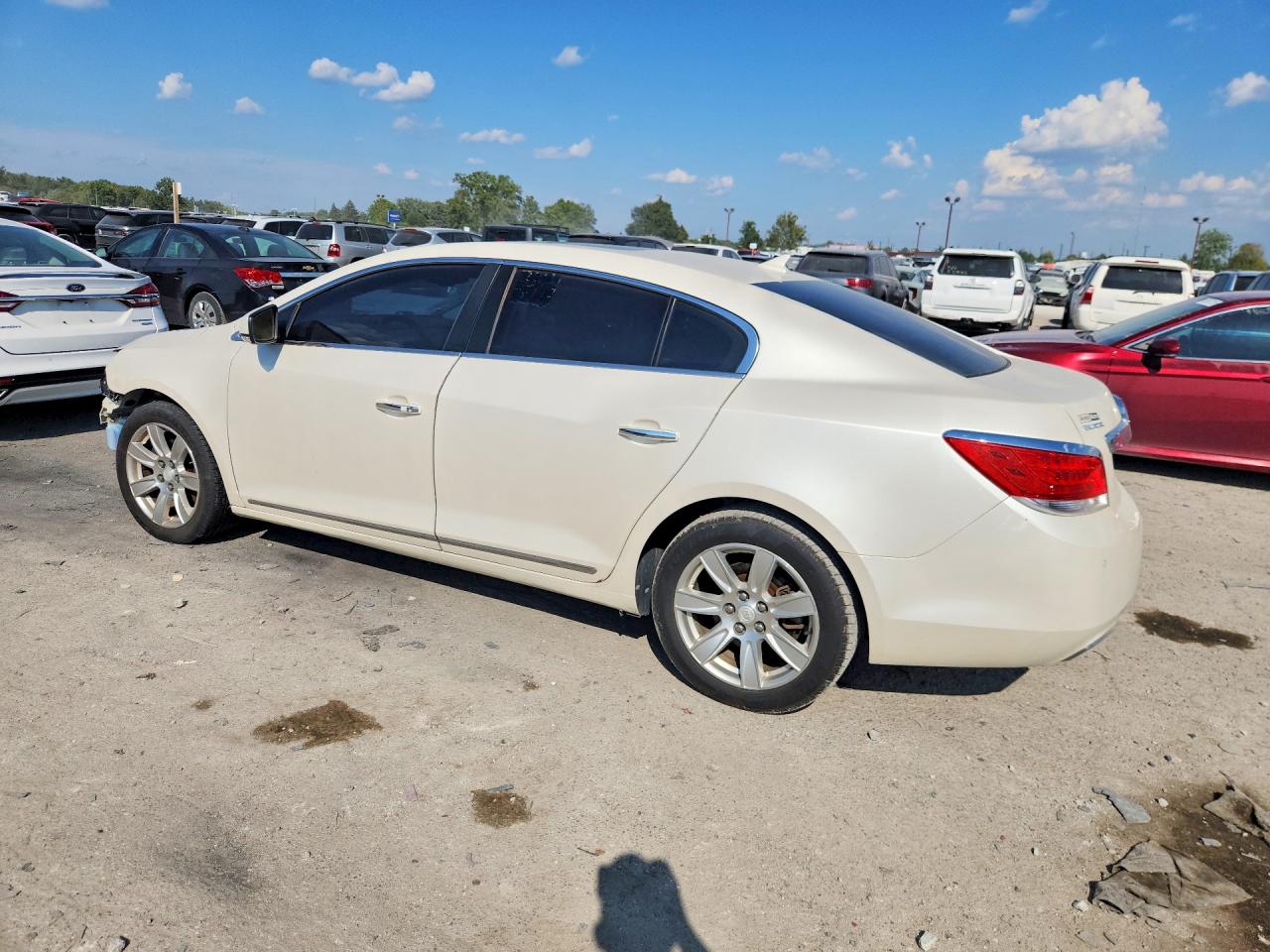 2012 Buick Lacrosse Premium Белый vin: 1G4GH5E33CF298936