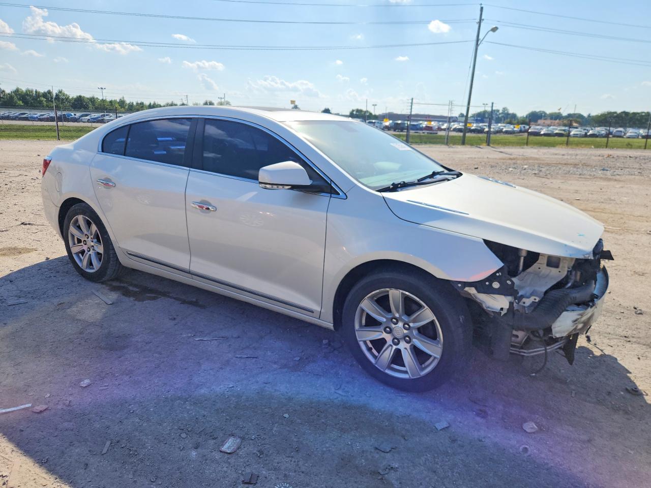 2012 Buick Lacrosse Premium Белый vin: 1G4GH5E33CF298936
