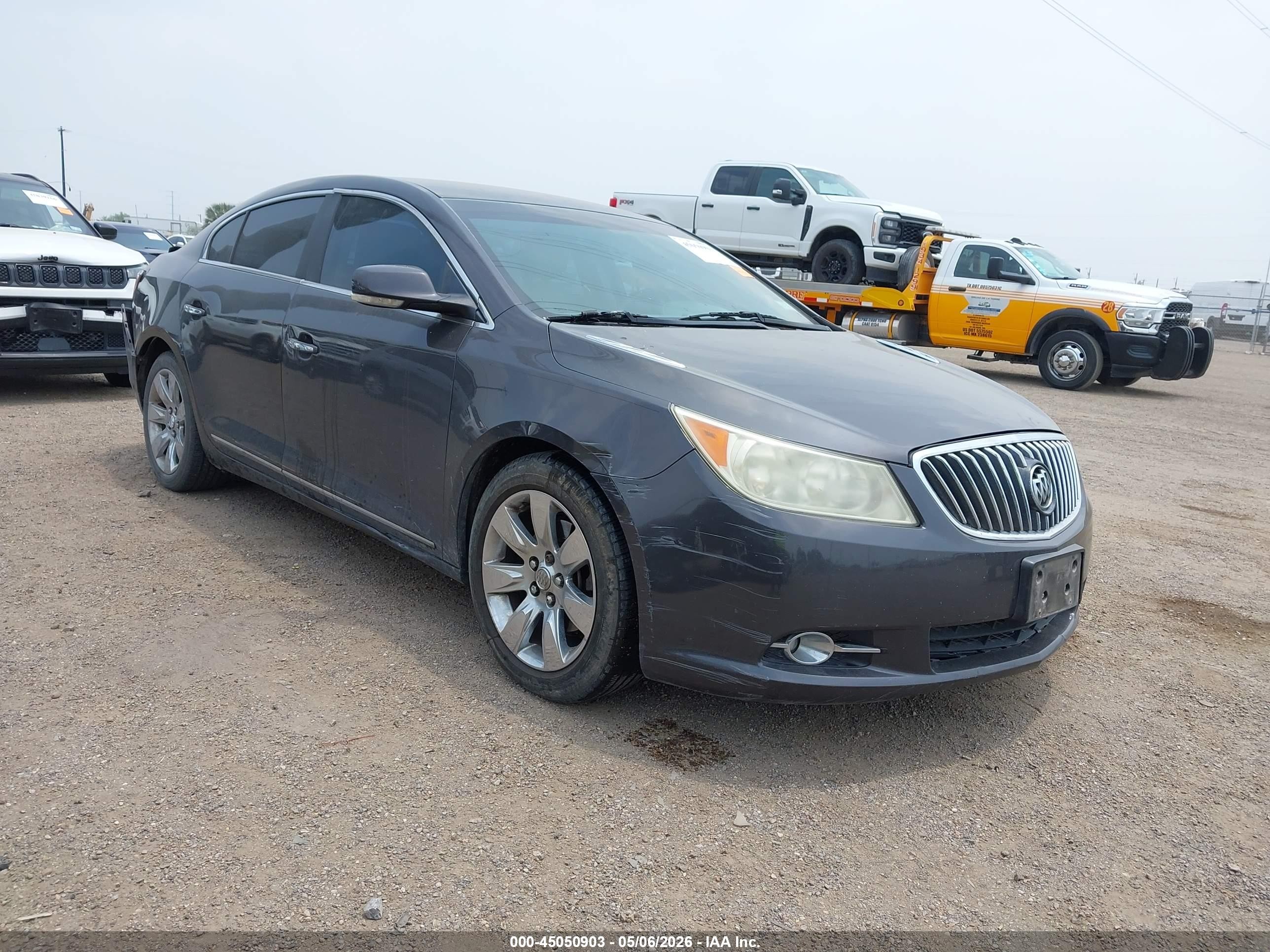 2013 Buick Lacrosse Premium 2 Group Gray vin: 1G4GH5E33DF123989