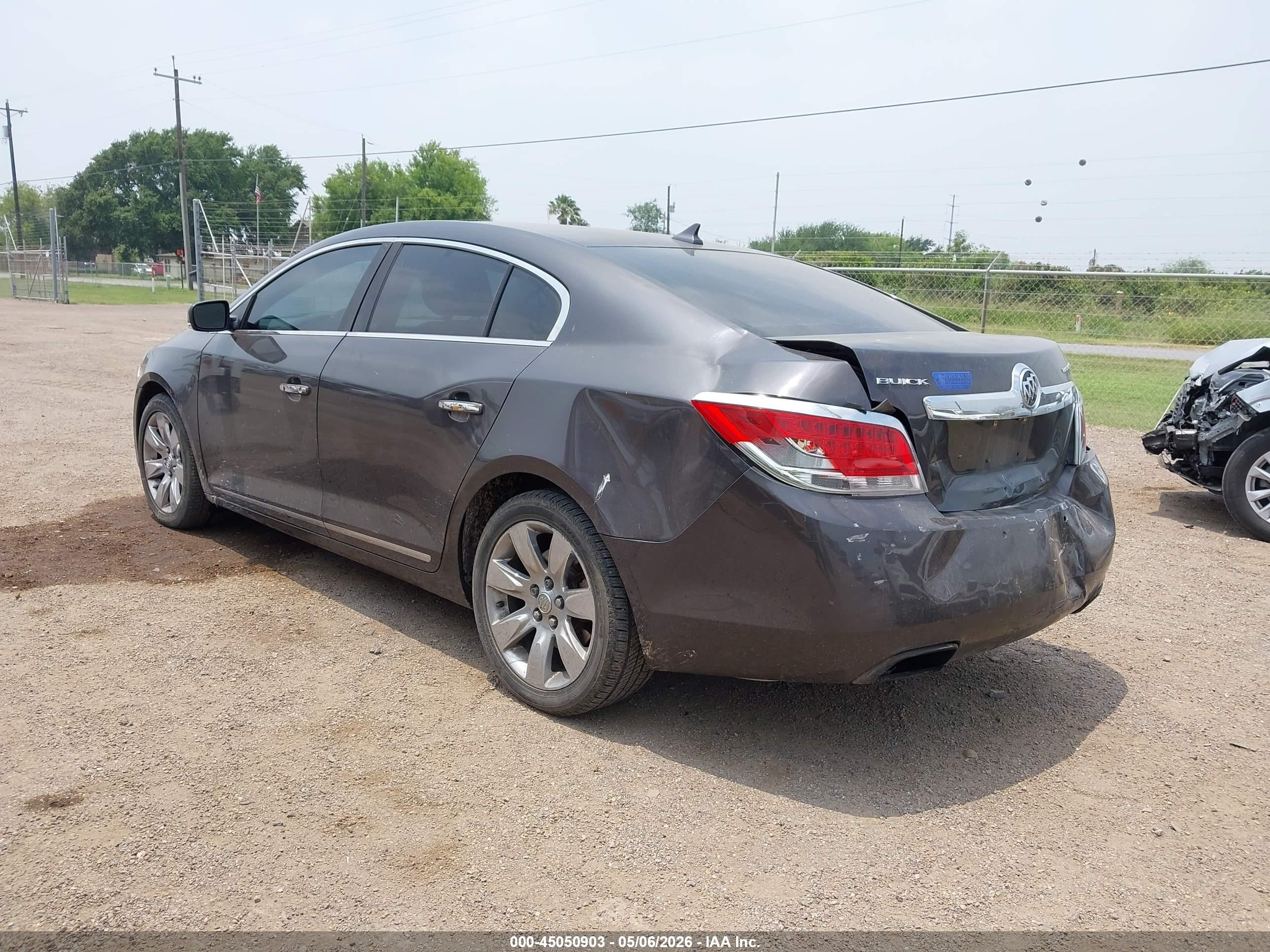 2013 Buick Lacrosse Premium 2 Group Gray vin: 1G4GH5E33DF123989