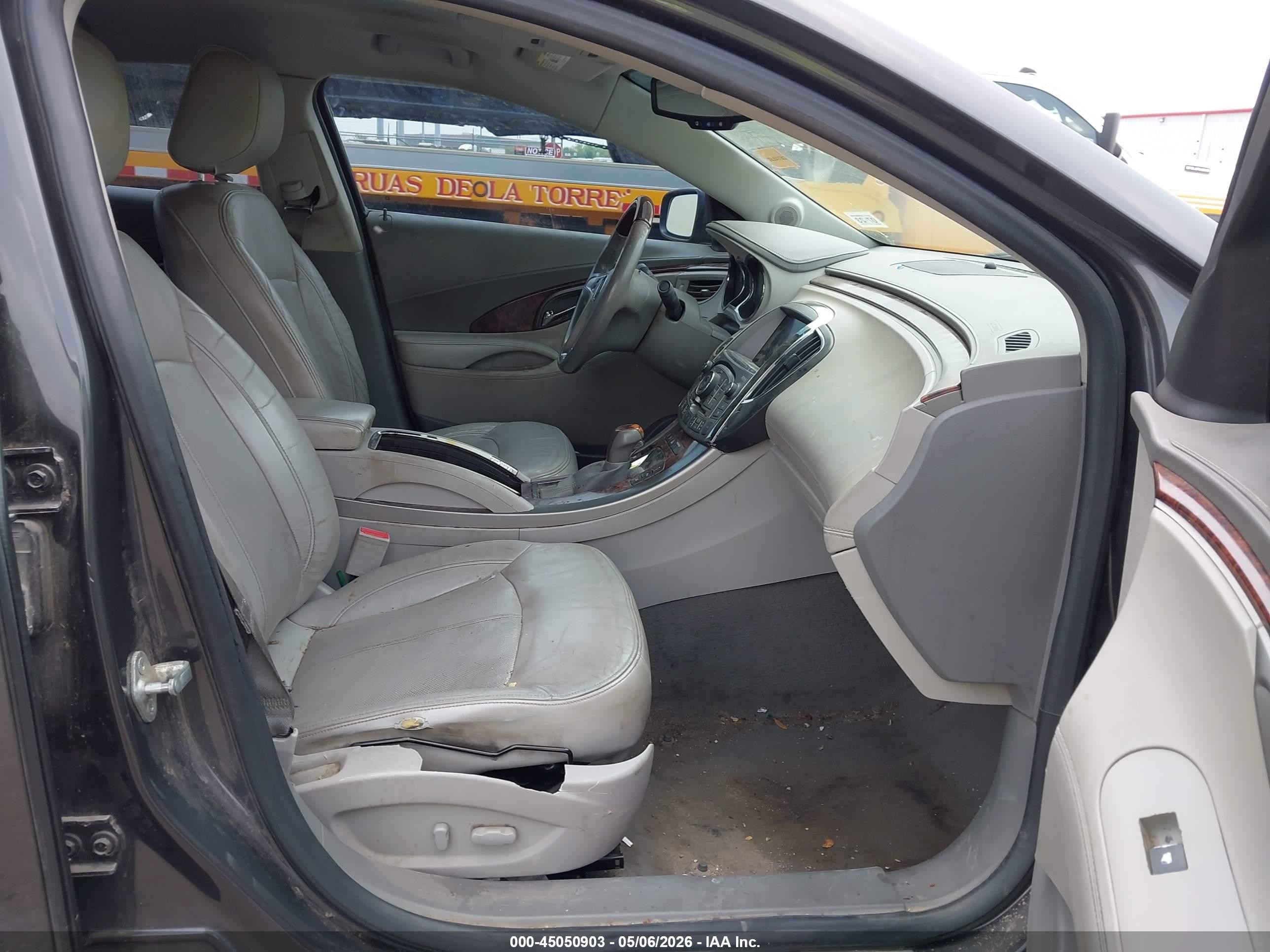 2013 Buick Lacrosse Premium 2 Group Gray vin: 1G4GH5E33DF123989