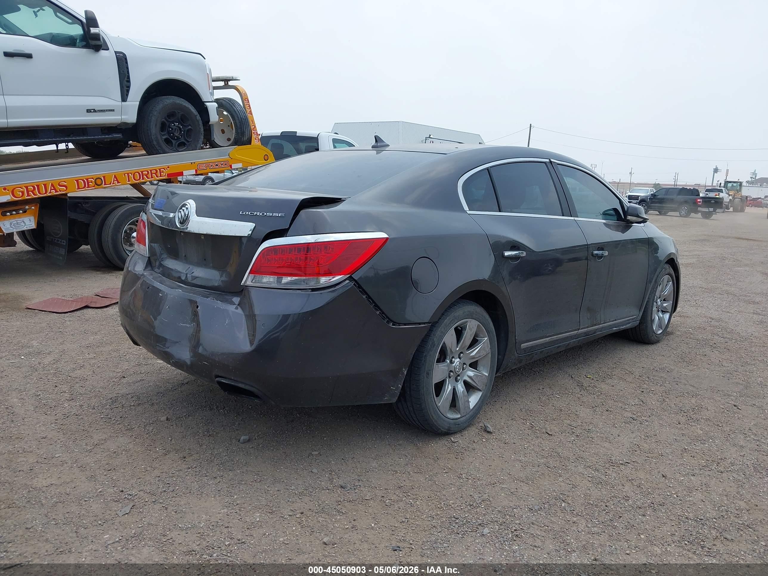 2013 Buick Lacrosse Premium 2 Group Gray vin: 1G4GH5E33DF123989