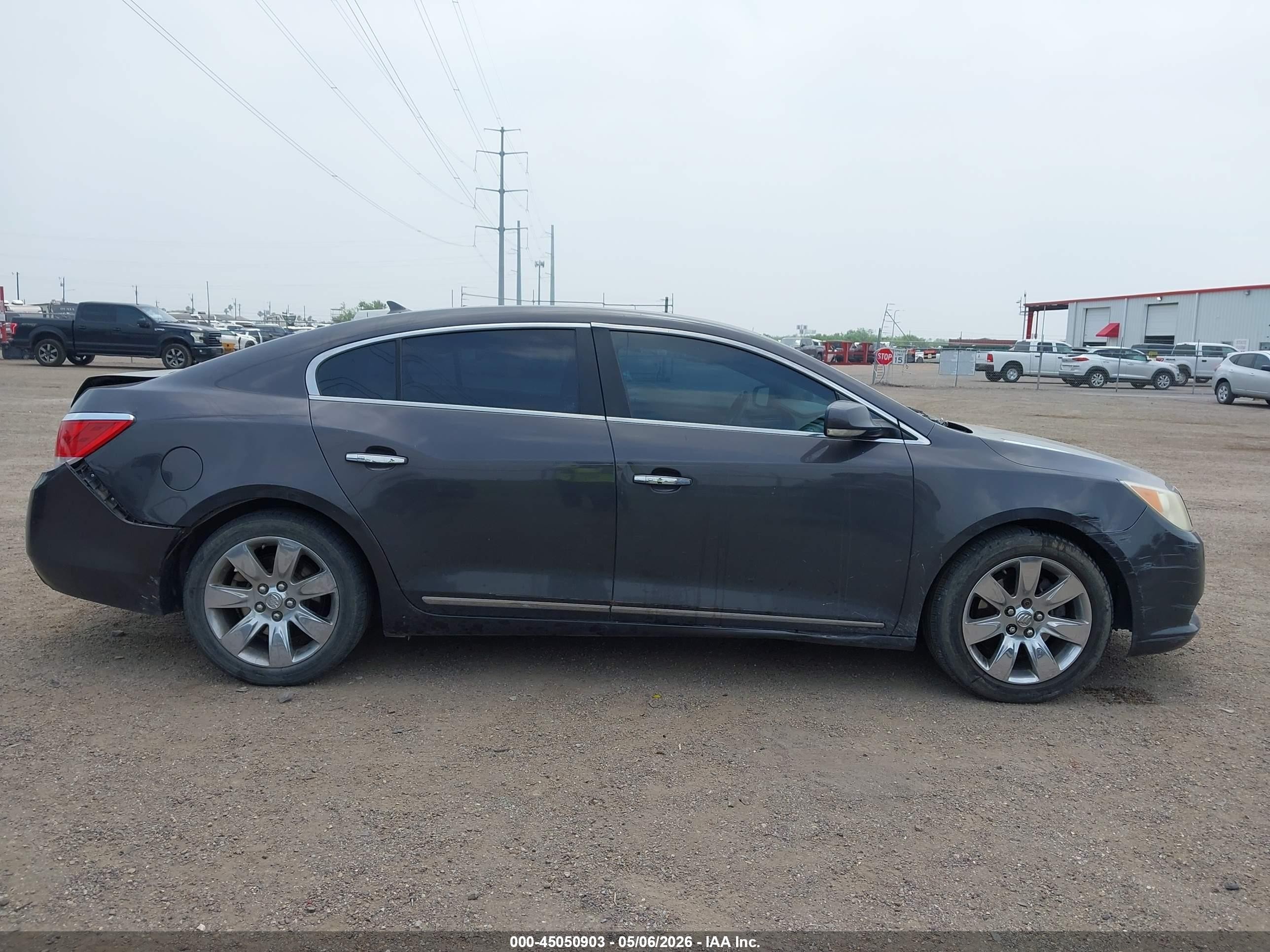 2013 Buick Lacrosse Premium 2 Group Gray vin: 1G4GH5E33DF123989