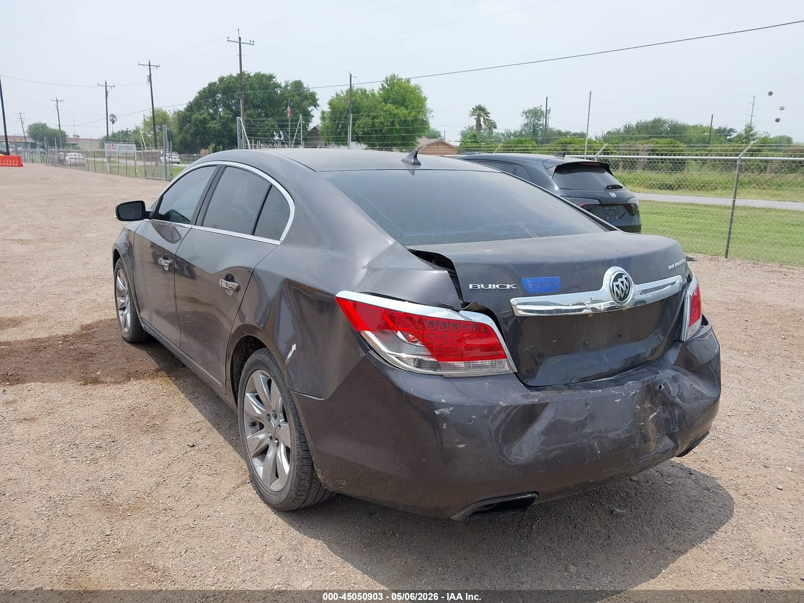 2013 Buick Lacrosse Premium 2 Group Gray vin: 1G4GH5E33DF123989