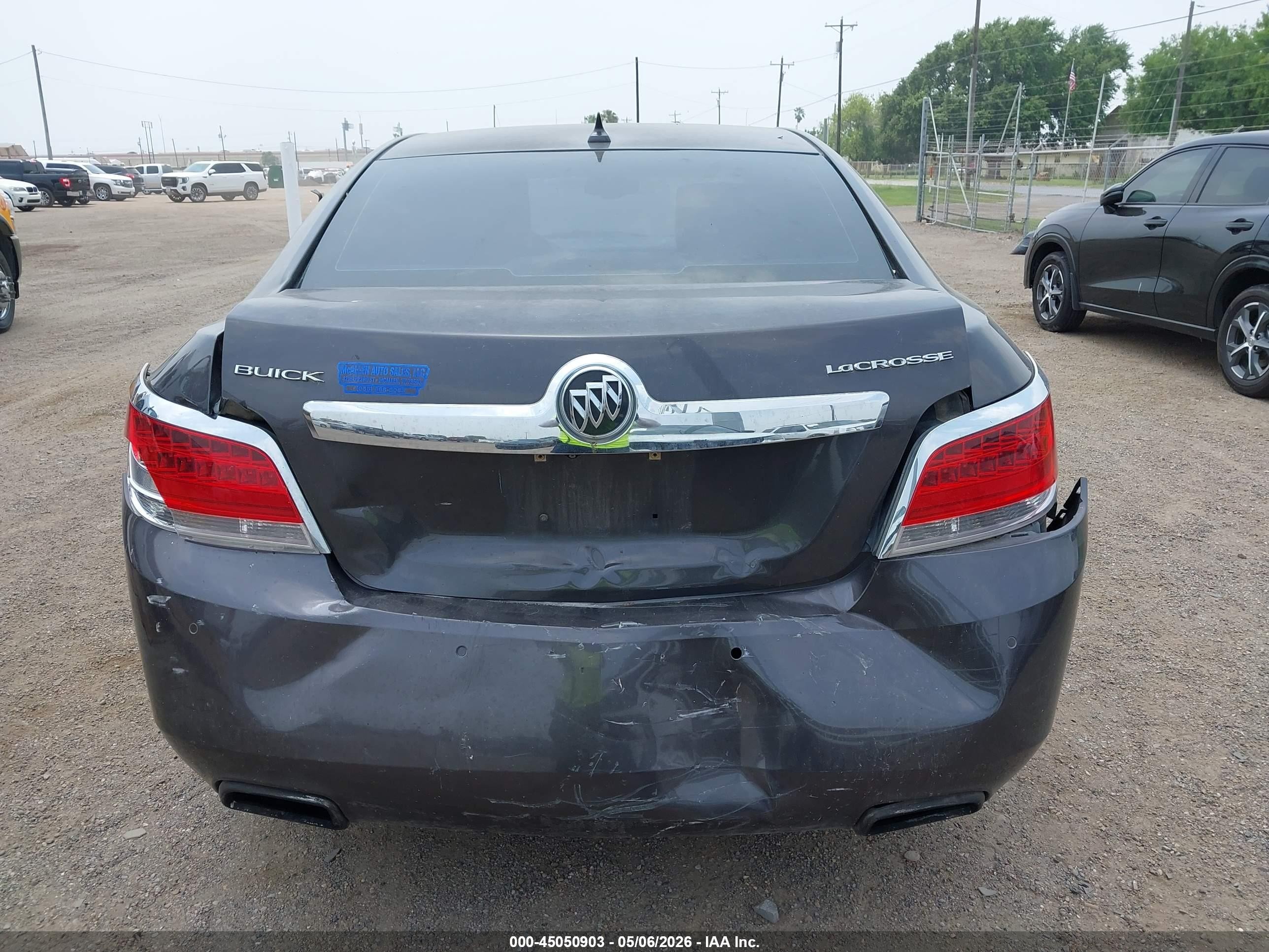 2013 Buick Lacrosse Premium 2 Group Gray vin: 1G4GH5E33DF123989