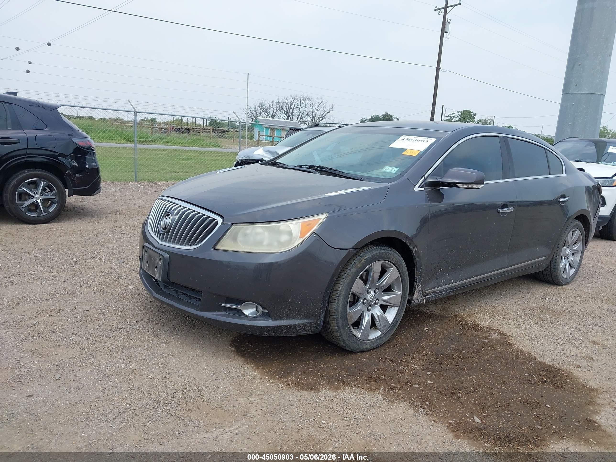 2013 Buick Lacrosse Premium 2 Group Gray vin: 1G4GH5E33DF123989
