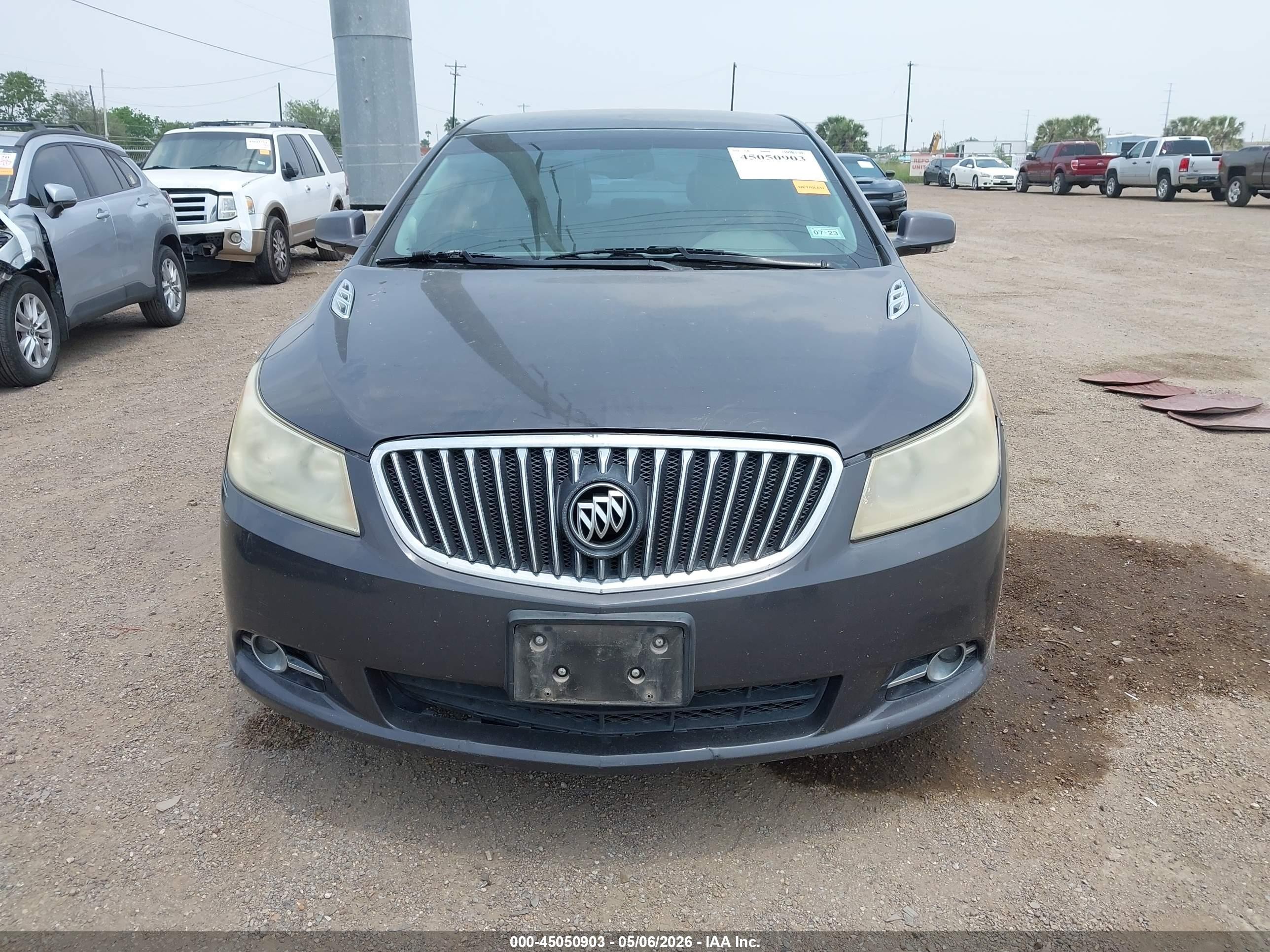 2013 Buick Lacrosse Premium 2 Group Gray vin: 1G4GH5E33DF123989