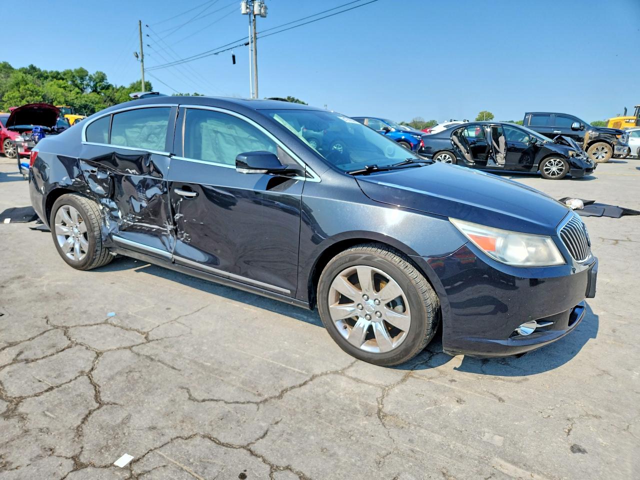 2013 Buick Lacrosse Premium Black vin: 1G4GH5E33DF177955