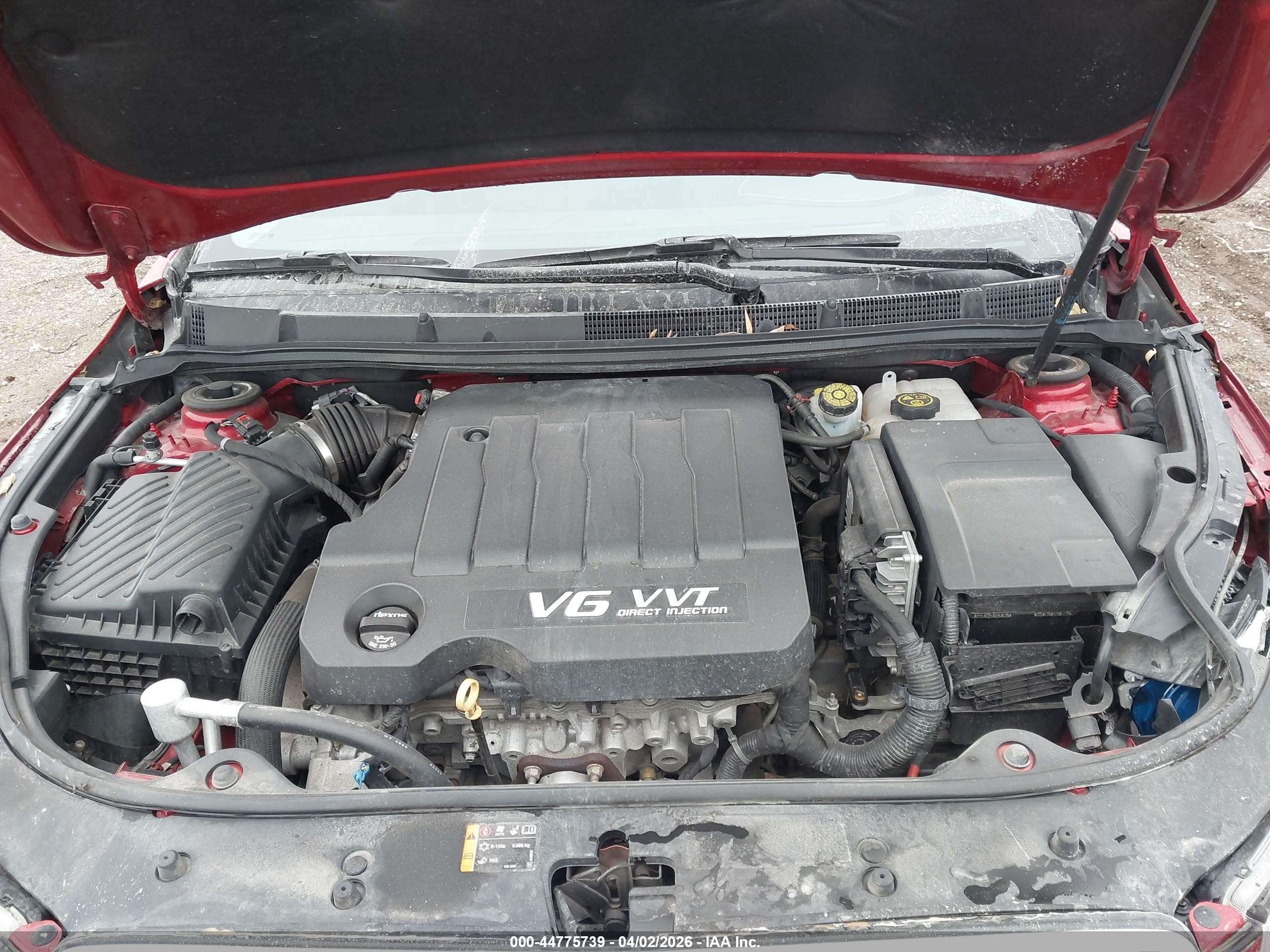 2013 Buick Lacrosse Premium 2 Group Красный vin: 1G4GH5E33DF311511