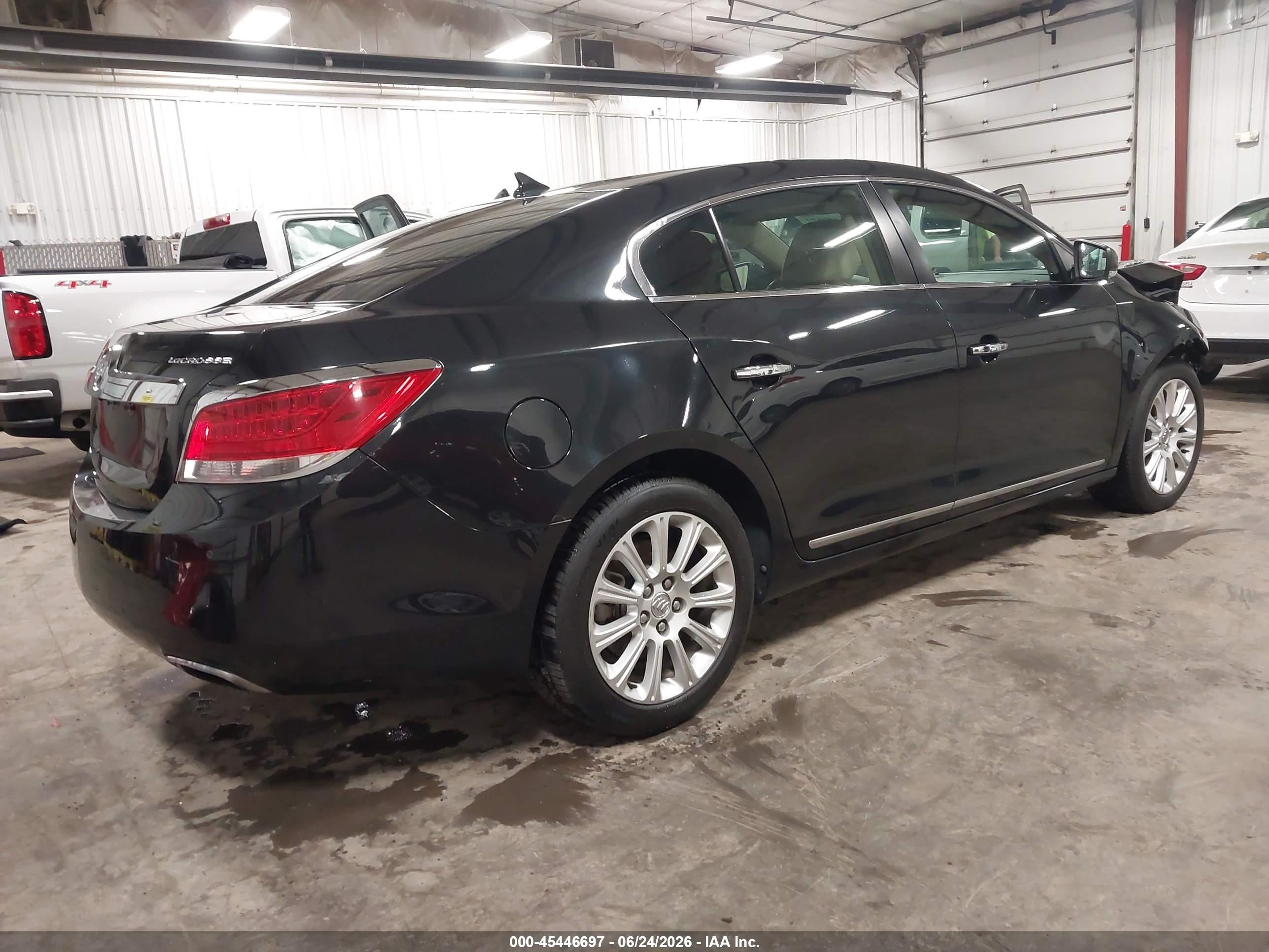 2012 Buick Lacrosse Premium 3 Group Black vin: 1G4GH5E34CF134403