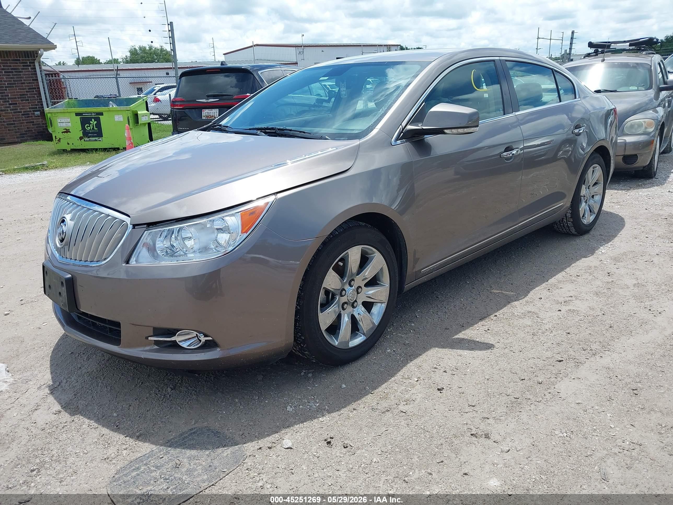 2012 Buick Lacrosse Premium 3 Group Gray vin: 1G4GH5E35CF281202