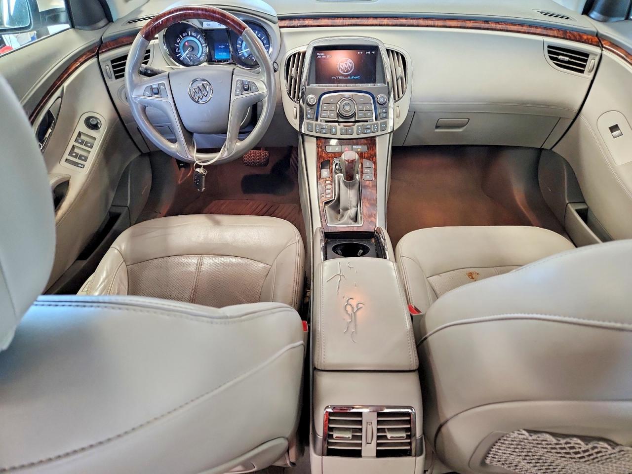 2013 Buick Lacrosse Premium White vin: 1G4GH5E35DF176905