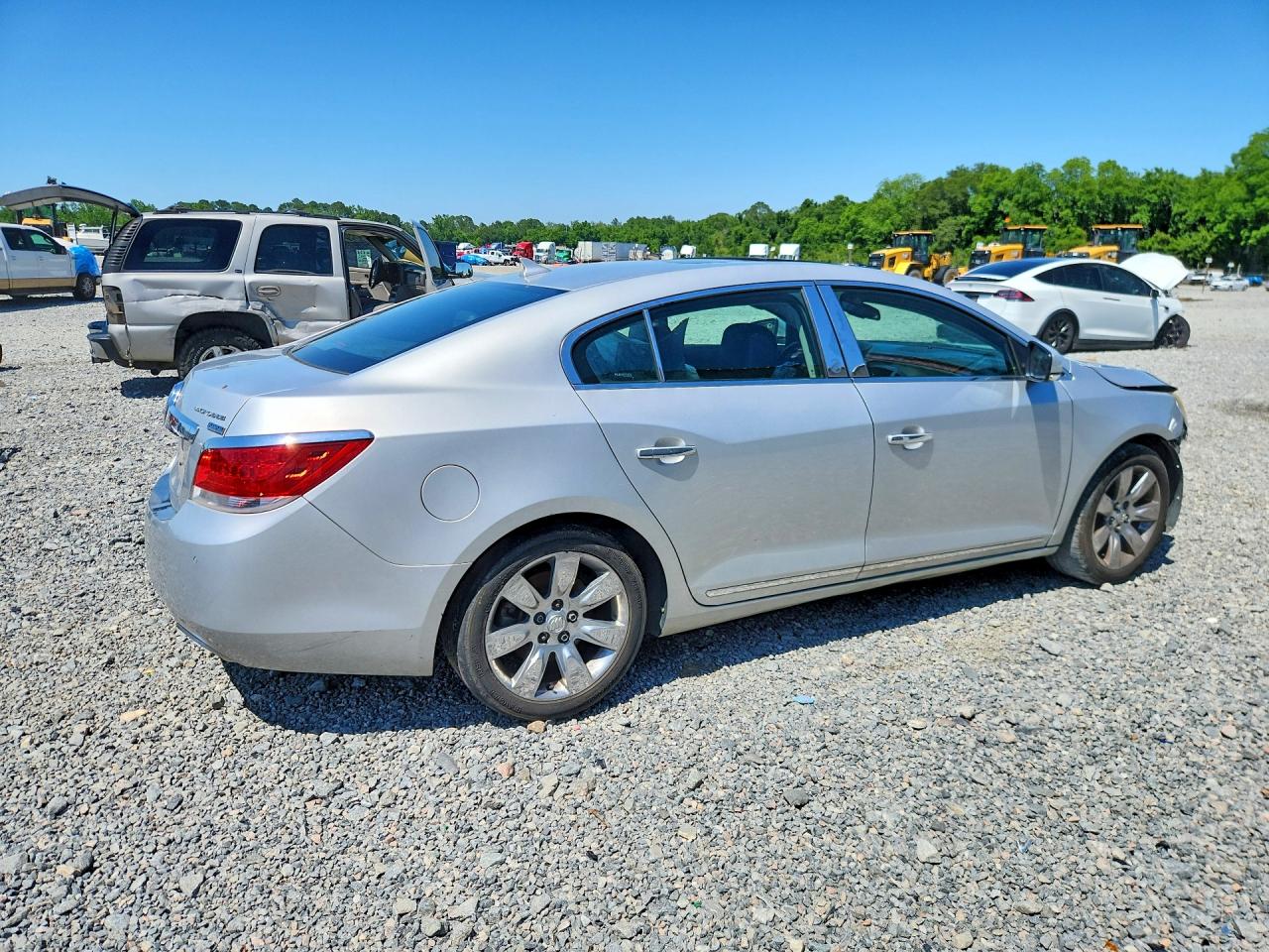 2012 Buick Lacrosse Premium Silver vin: 1G4GH5E37CF356823