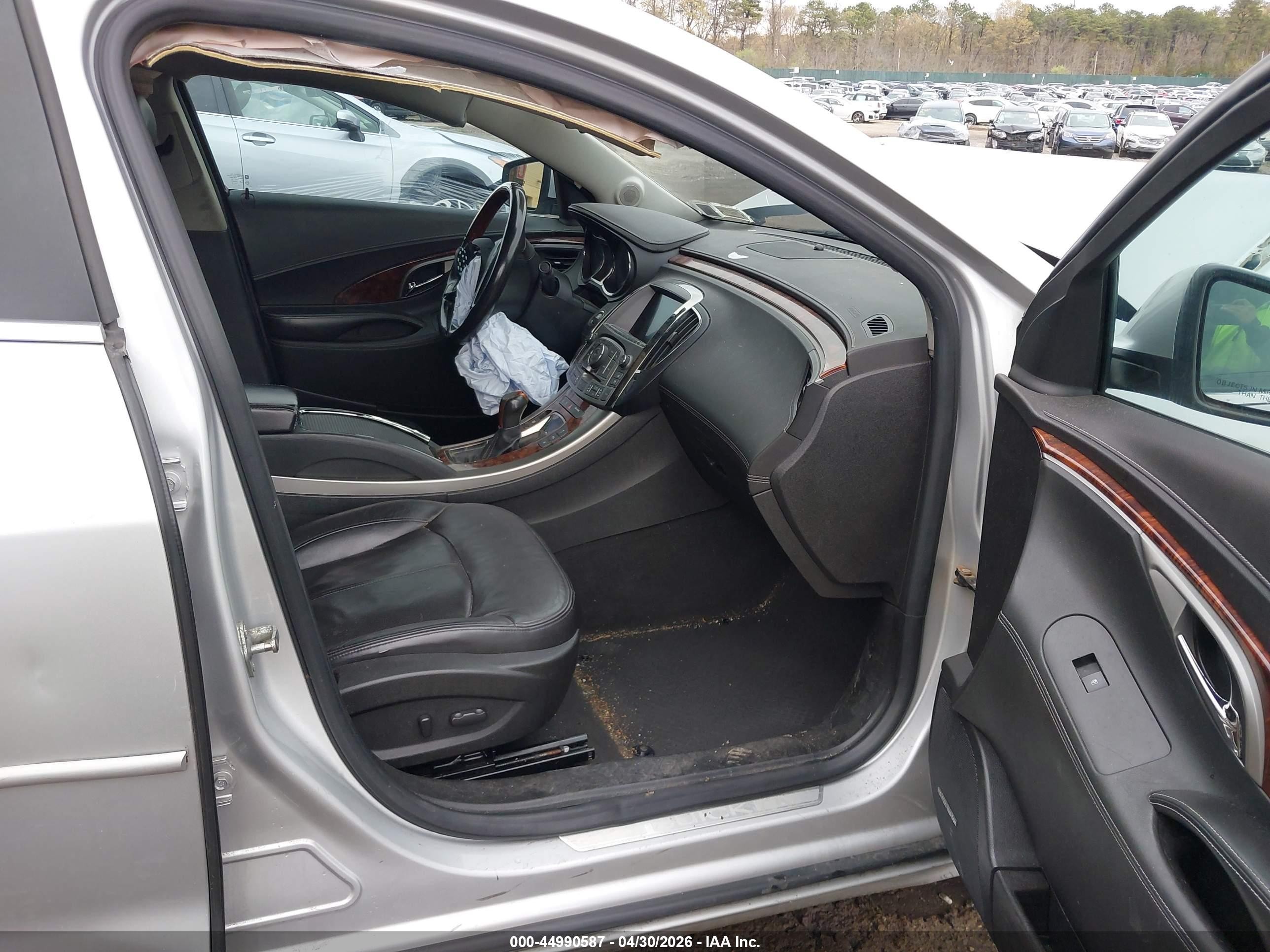 2012 Buick Lacrosse Premium 3 Group Gray vin: 1G4GH5E37CF372486