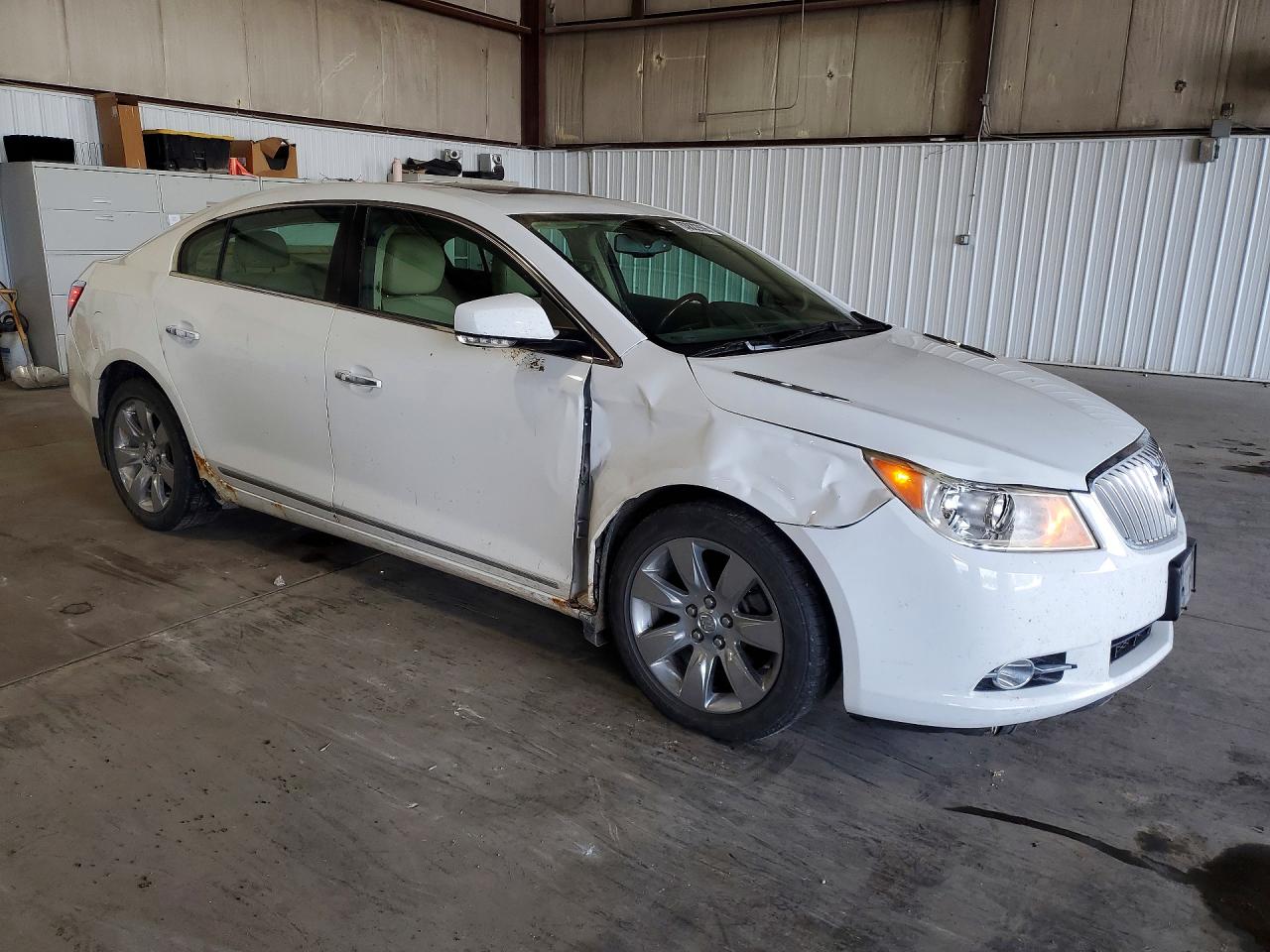 2012 Buick Lacrosse Premium White vin: 1G4GH5E38CF147445
