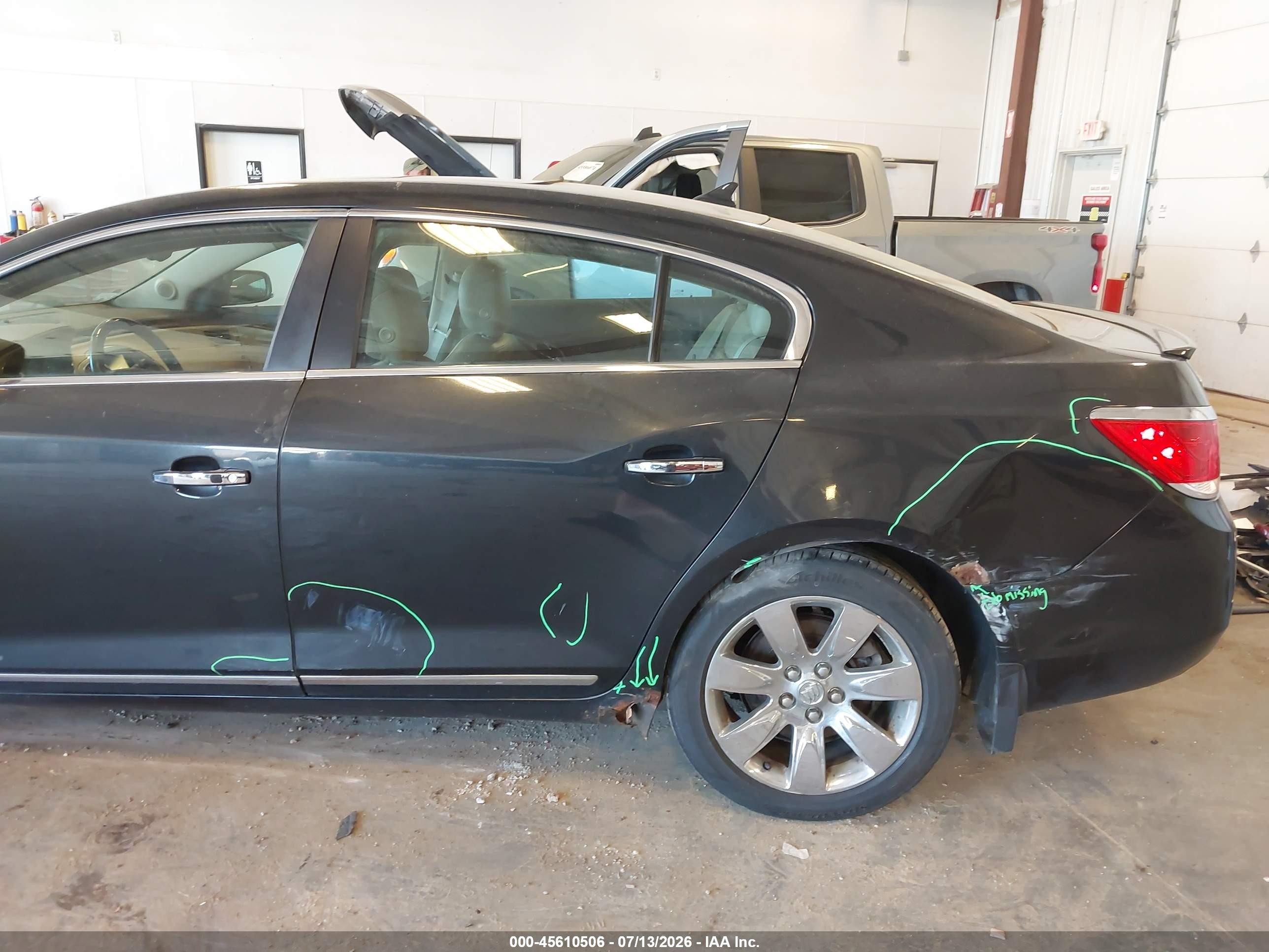 2012 Buick Lacrosse Premium 3 Group Gray vin: 1G4GH5E39CF215333