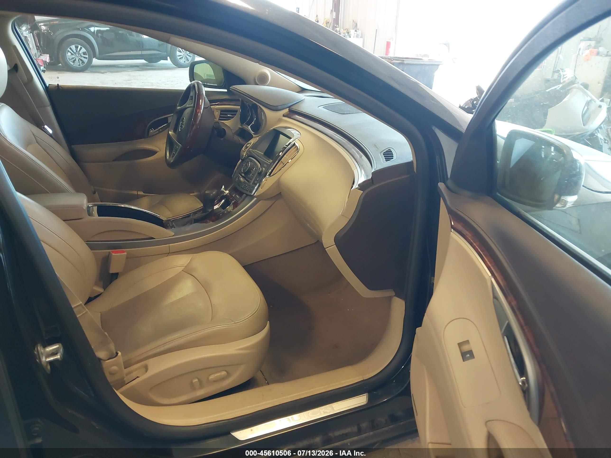 2012 Buick Lacrosse Premium 3 Group Gray vin: 1G4GH5E39CF215333