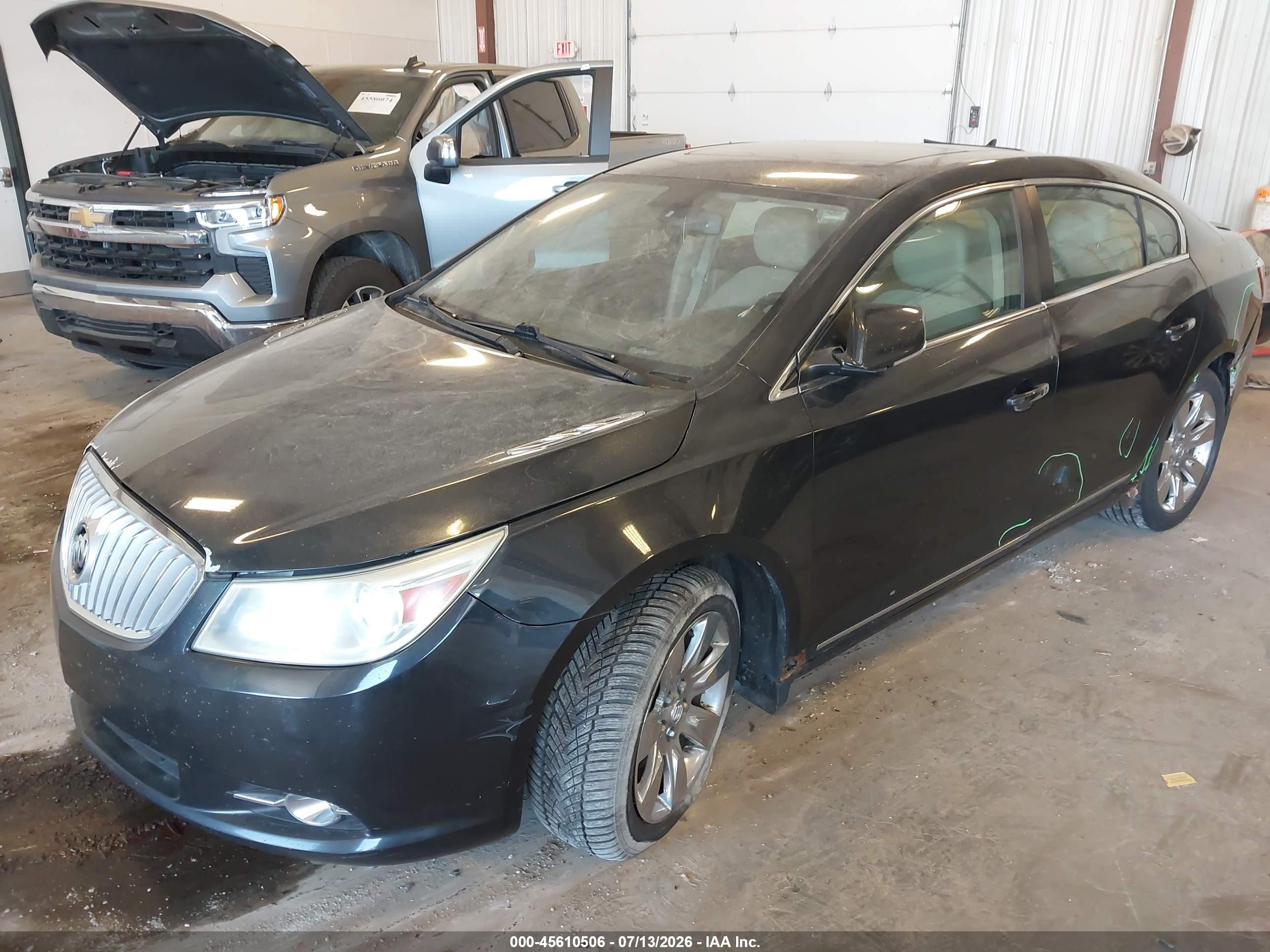 2012 Buick Lacrosse Premium 3 Group Gray vin: 1G4GH5E39CF215333