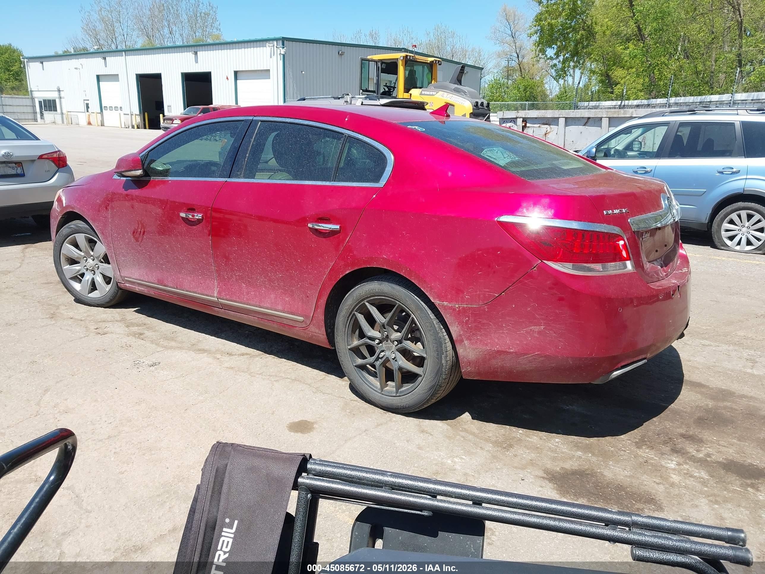 2012 Buick Lacrosse Premium 3 Group Red vin: 1G4GH5E39CF277170