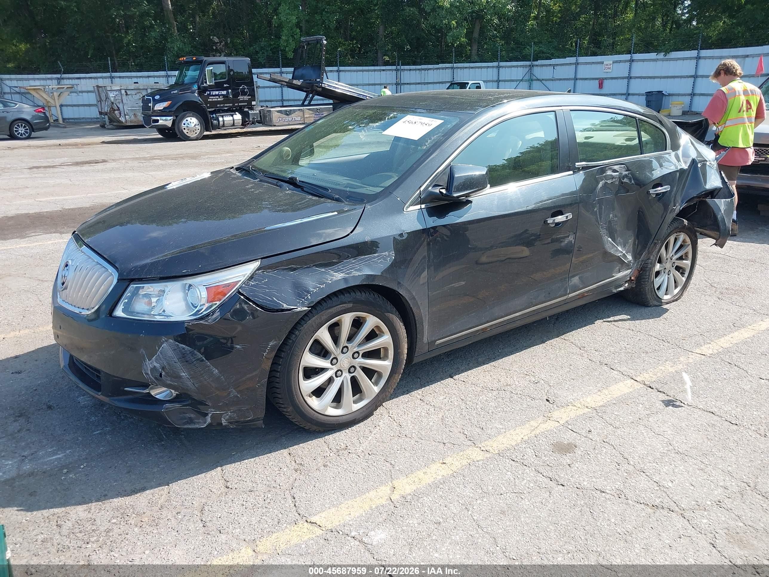 2012 Buick Lacrosse Premium 3 Group Black vin: 1G4GH5E39CF367029