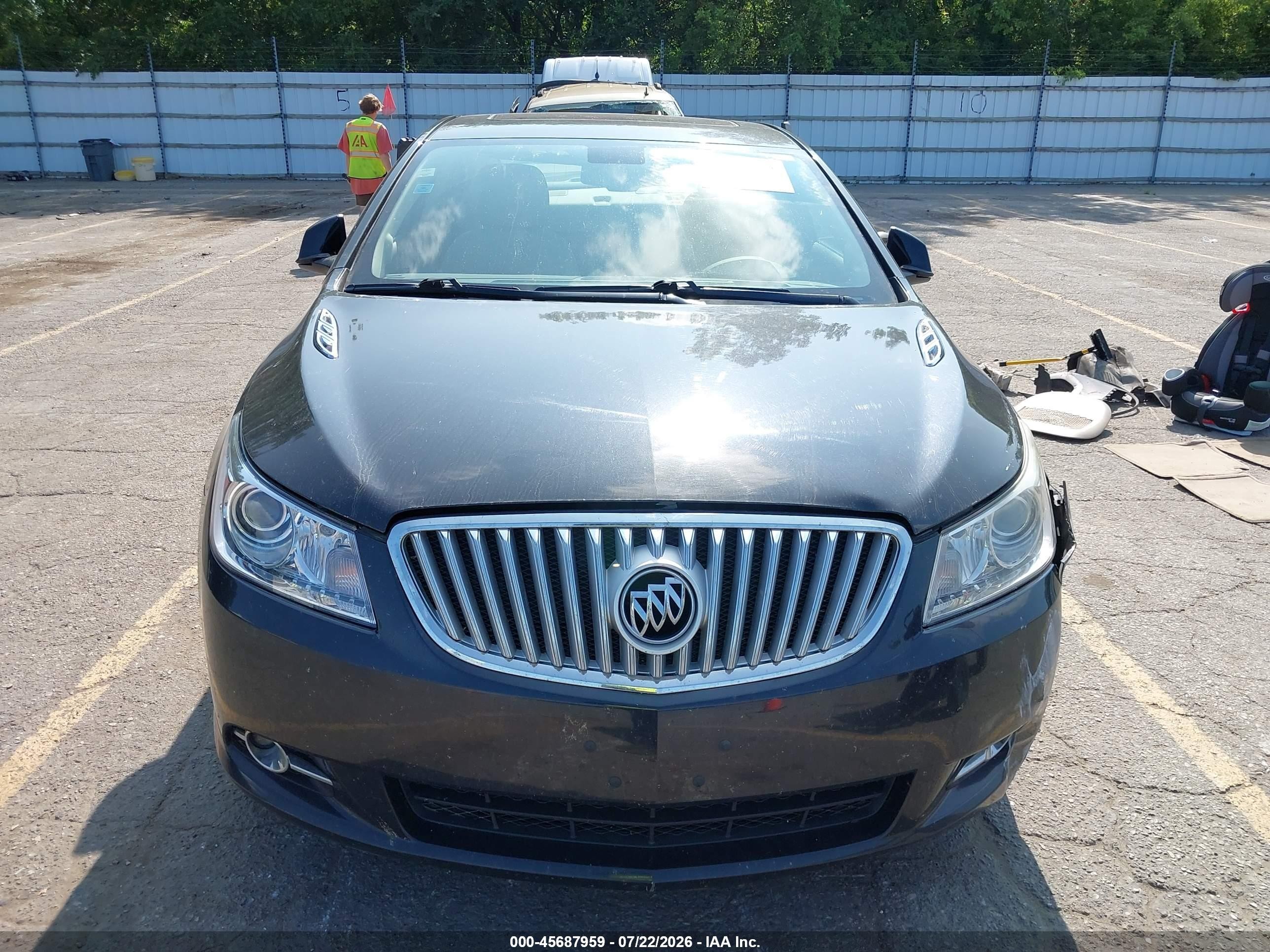 2012 Buick Lacrosse Premium 3 Group Black vin: 1G4GH5E39CF367029