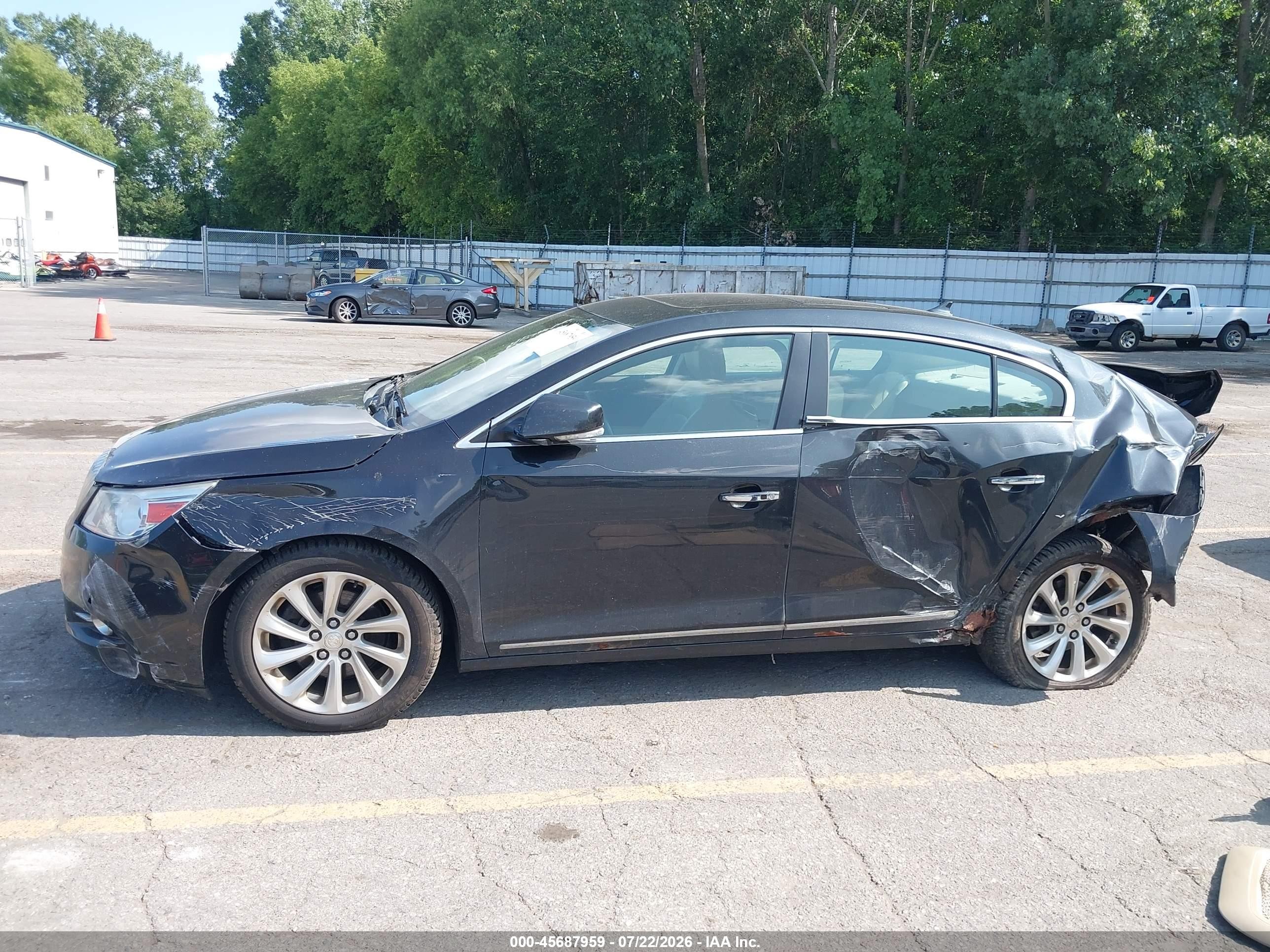 2012 Buick Lacrosse Premium 3 Group Black vin: 1G4GH5E39CF367029
