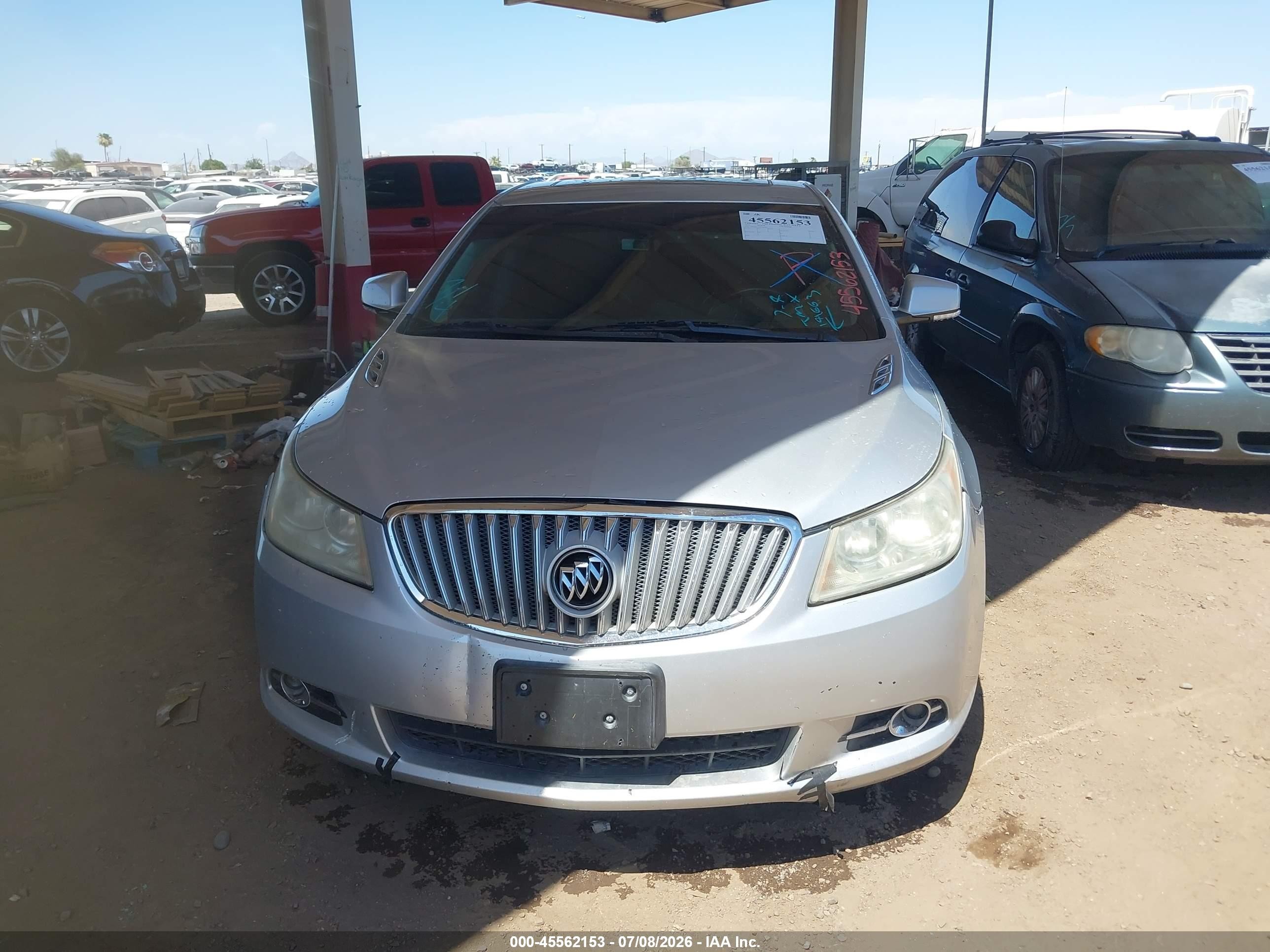 2012 Buick Lacrosse Premium 3 Group Gray vin: 1G4GH5E3XCF141663