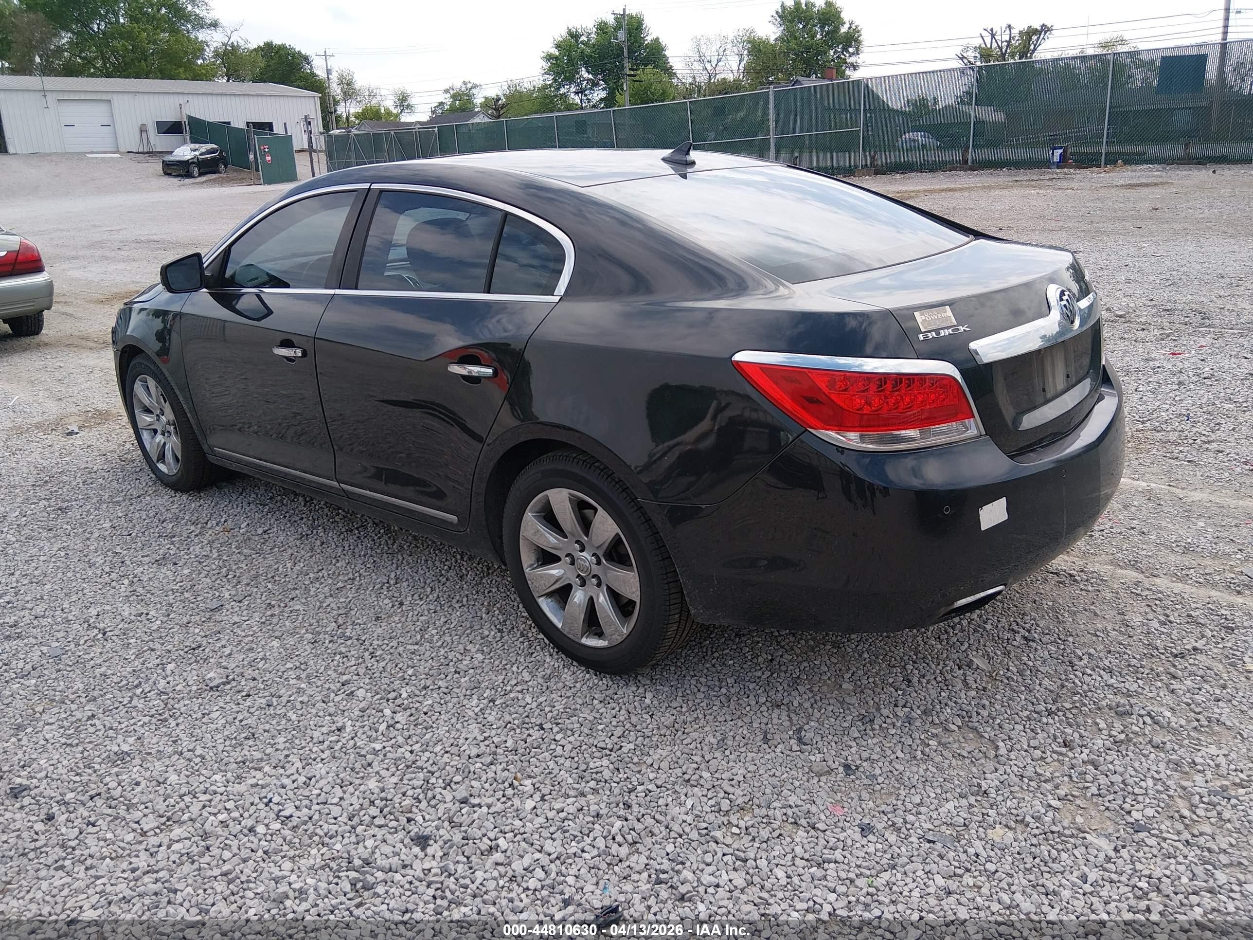 2013 Buick Lacrosse Premium 2 Group Черный vin: 1G4GH5E3XDF235219